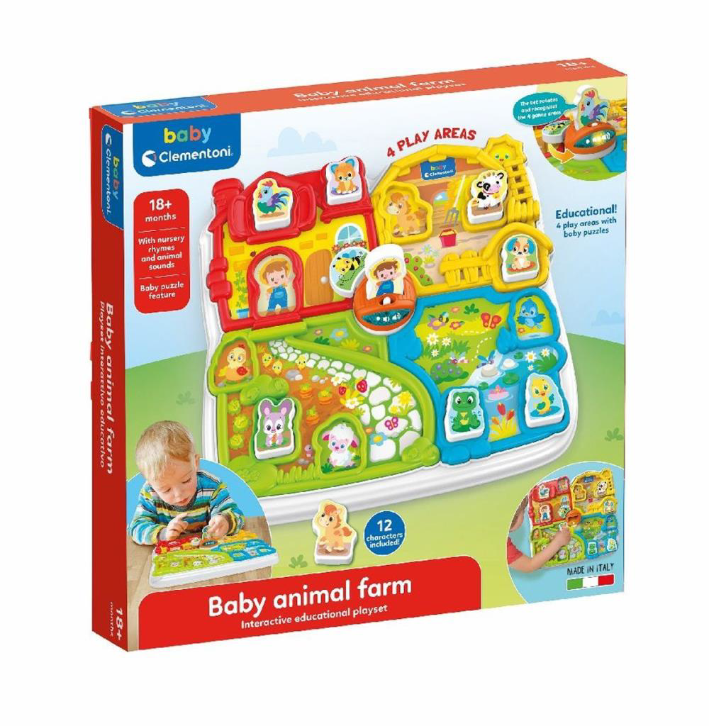 17716 Baby Clementoni - Bebek Hayvanlar Çiftliği 17716 Baby Clementoni - Bebek Hayvanlar Çiftliği