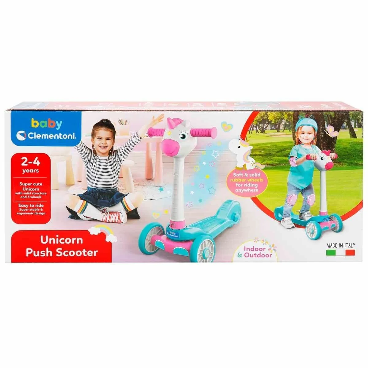 17749 Baby Clementoni - Unicorn Skooter 17749 Baby Clementoni - Unicorn Skooter