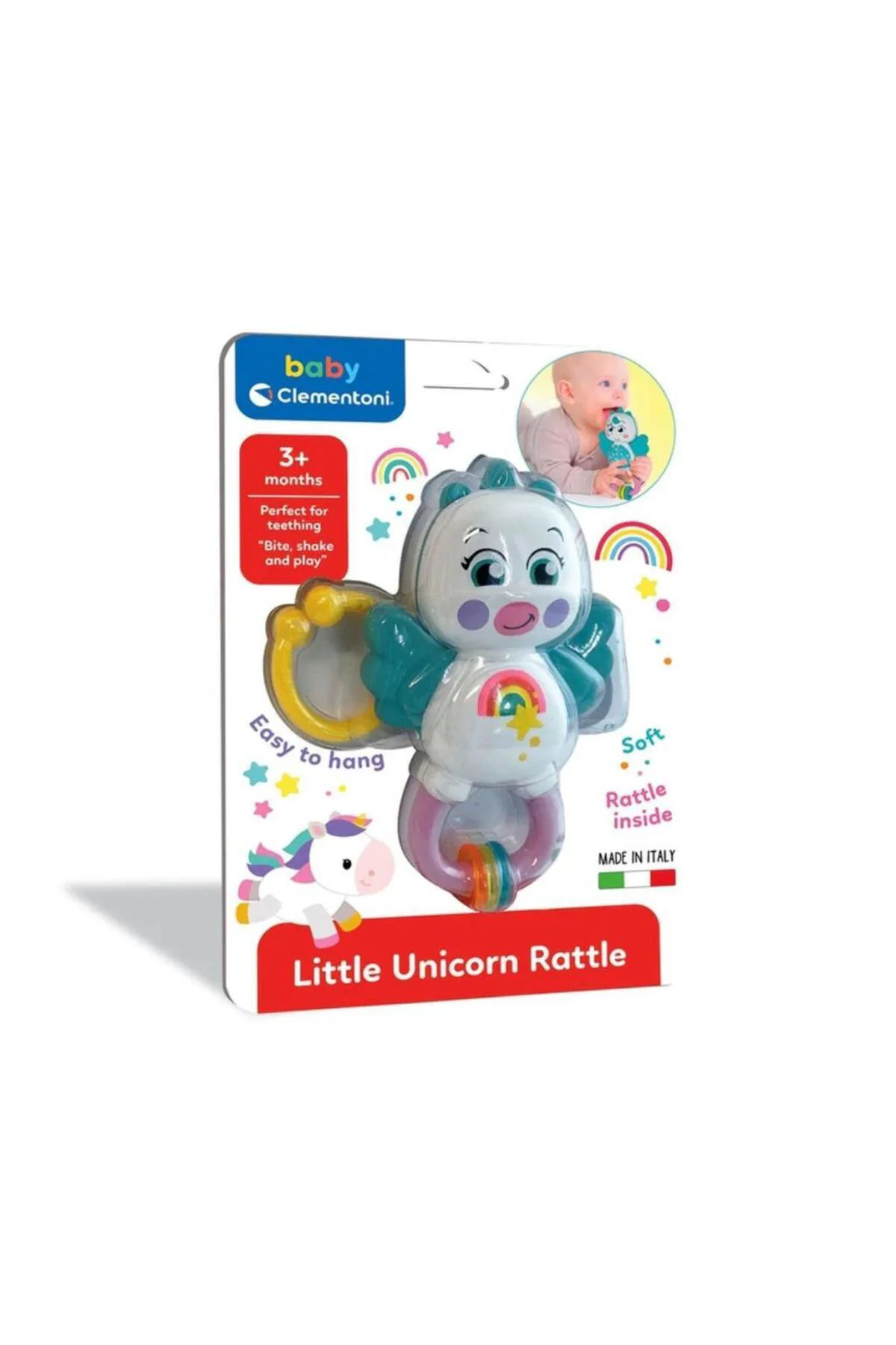 17778 NessiWorld - Sevimli Unicorn Çıngırak/ Bay Her Telden