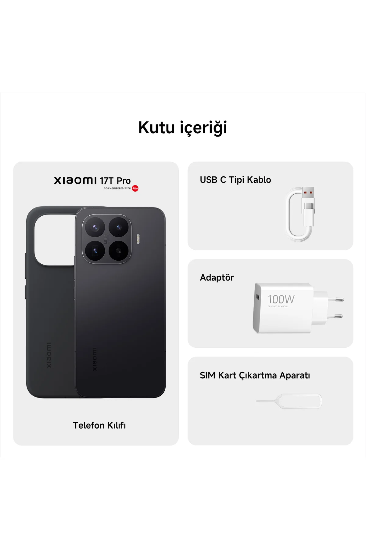 17T Pro 12G+512G Siyah (Xiaomi Türkiye Garantili) Fiyatı, Yorumları ve Özellikleri