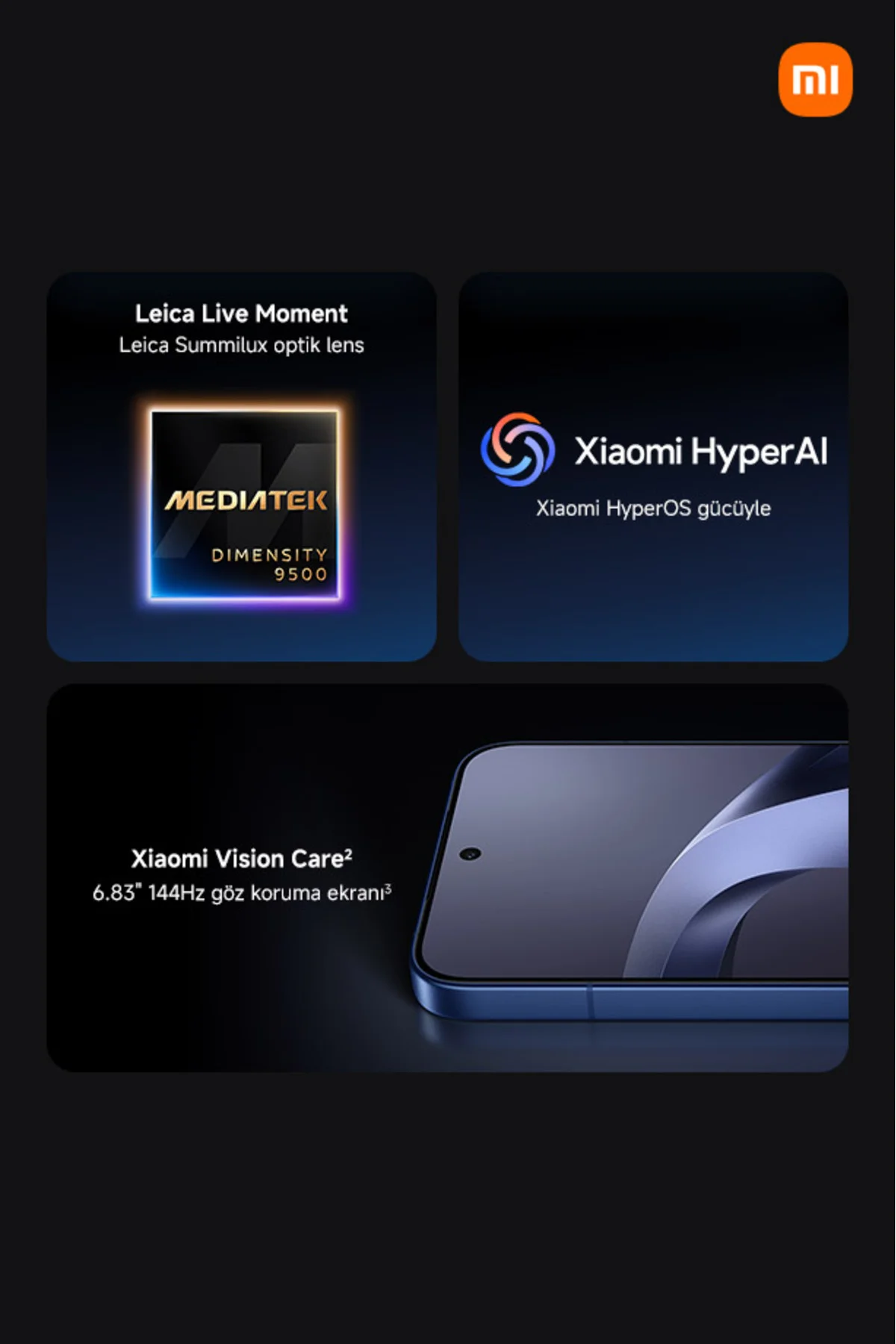 17T Pro 12G+512G Siyah (Xiaomi Türkiye Garantili) Fiyatı, Yorumları ve Özellikleri