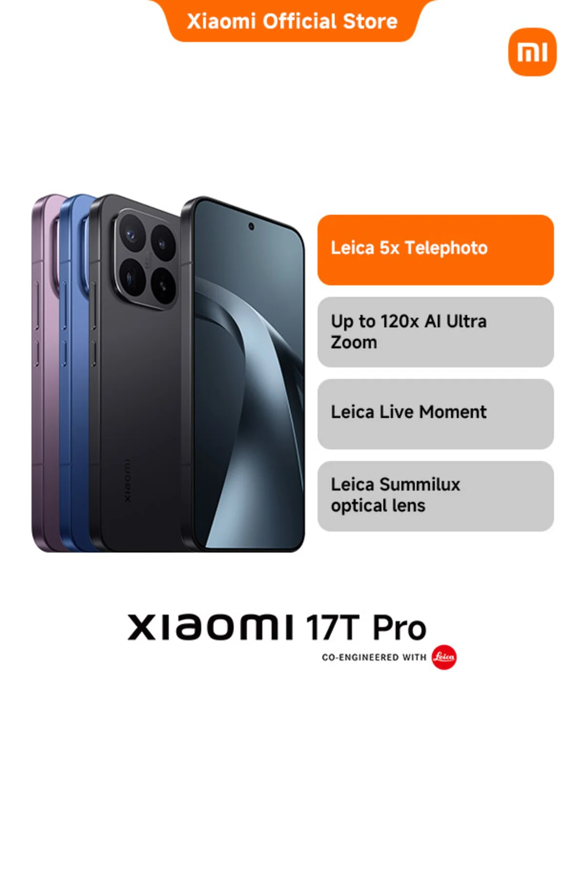 17T Pro 12G+512G Siyah (Xiaomi Türkiye Garantili) Fiyatı, Yorumları ve Özellikleri