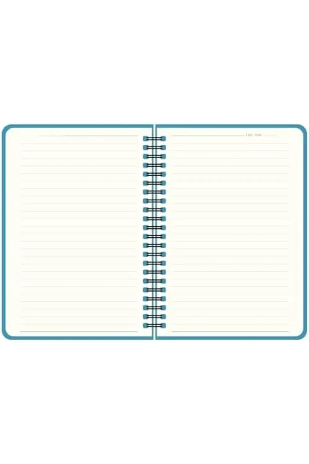 17x24 100 Yaprak Çizgili Spiralli Premier Defter - Mavi 1185222