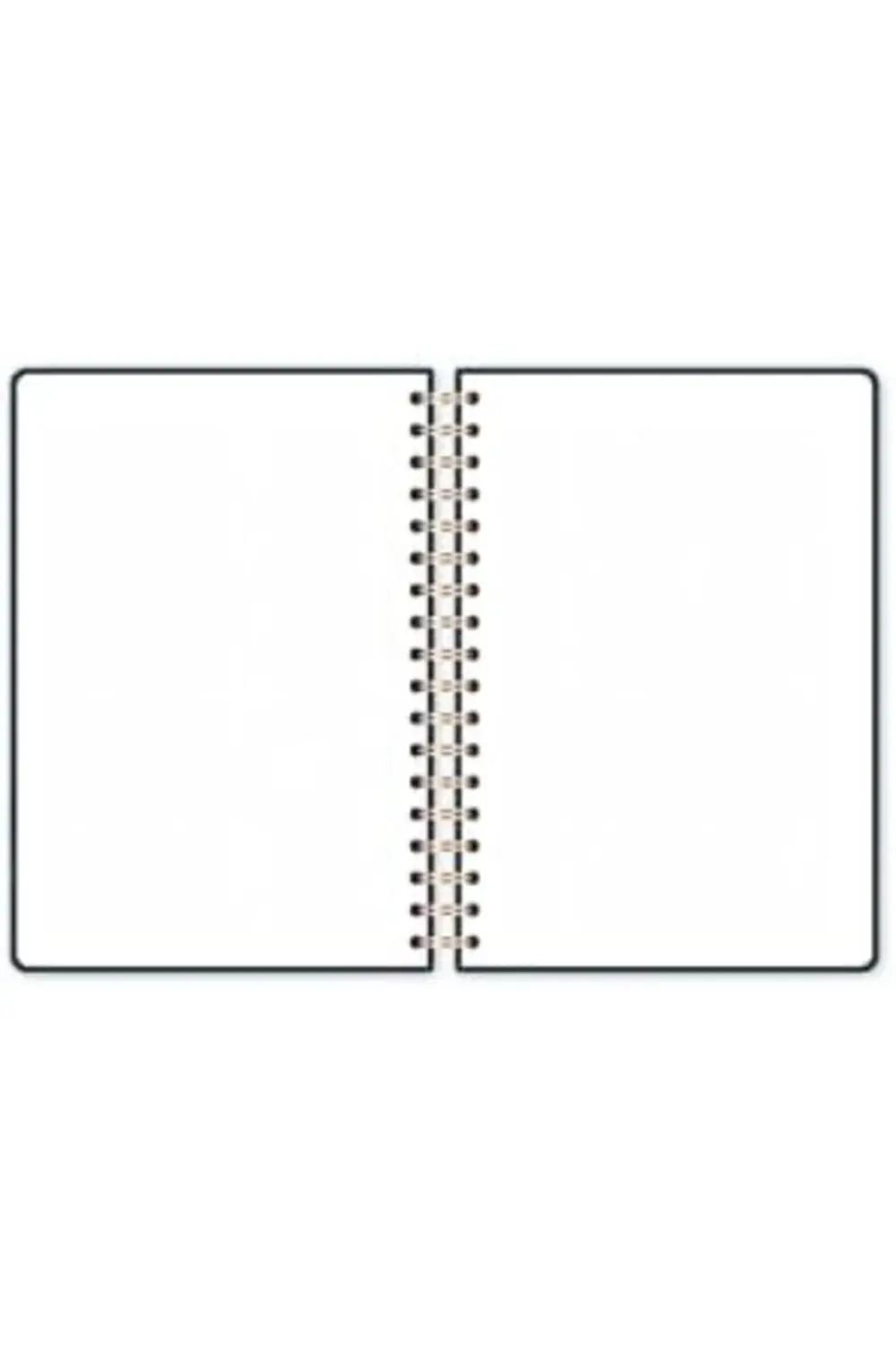 17x24 Spiralli Lastikli Sert Kapak Noktalı Not Defteri - Dağ 1178