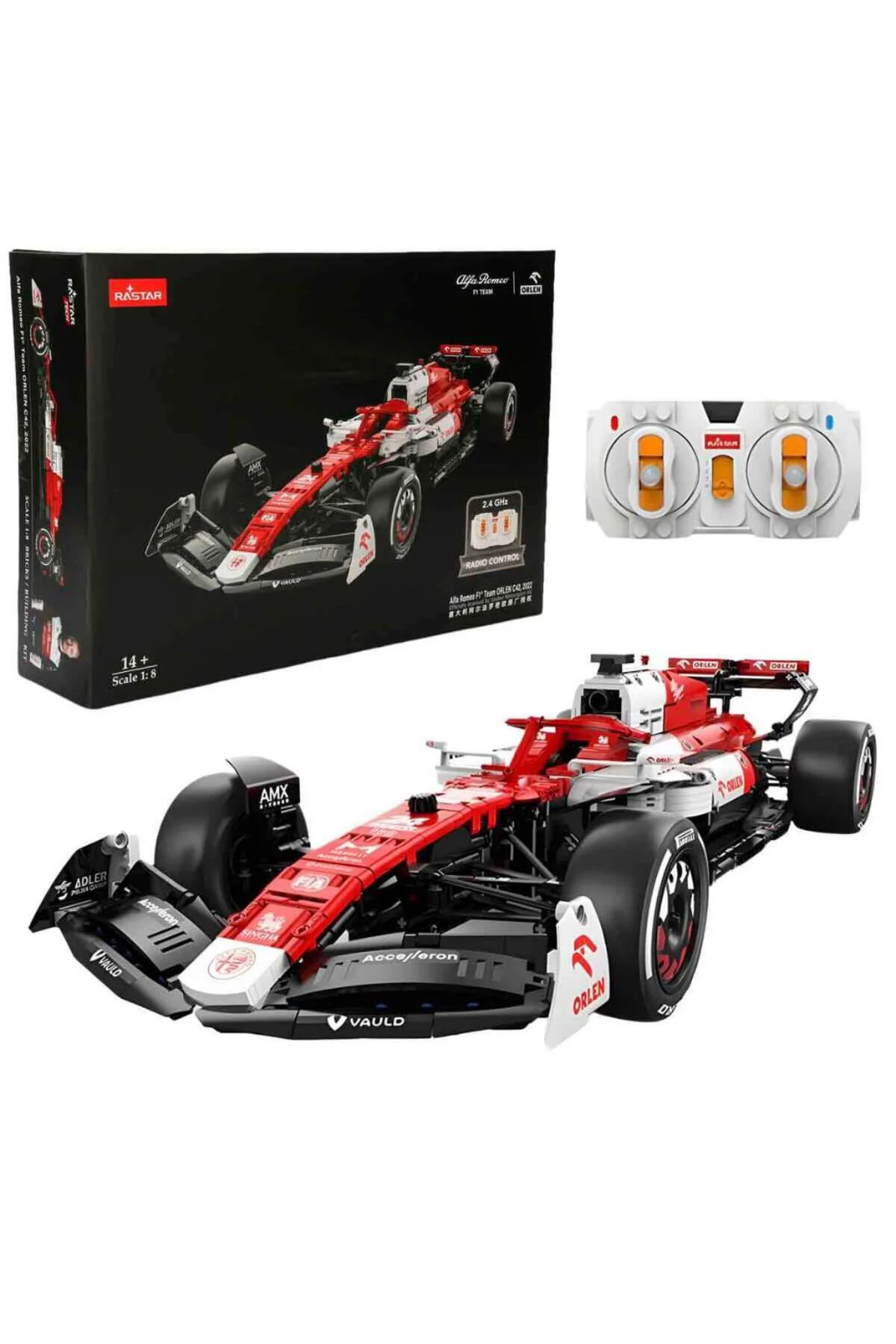 1:8 Alfa Romeo F1 Team Orlen C42 USB Şarjlı Uzaktan Kumandalı Mod