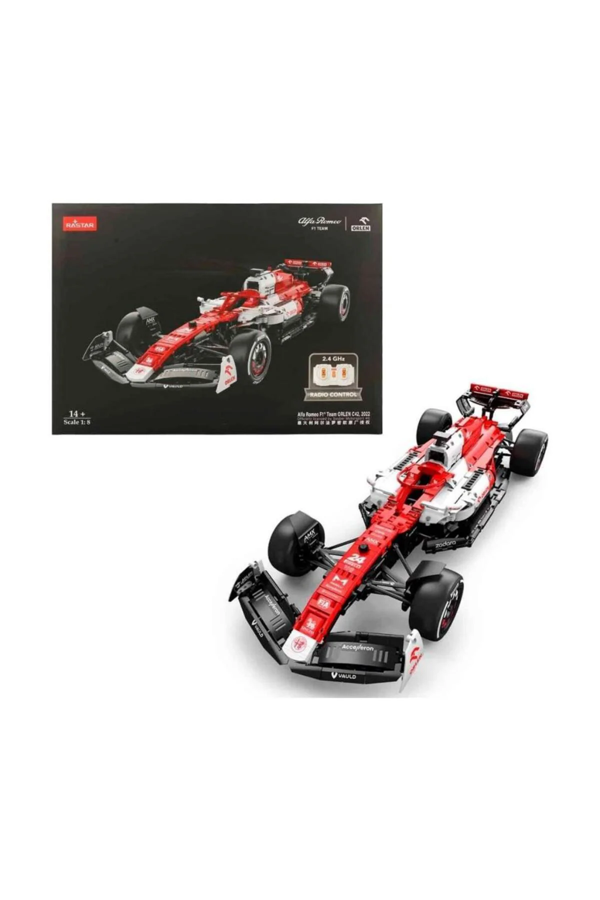1:8 Alfa Romeo F1 Team Orlen C42 USB Şarjlı Uzaktan Kumandalı Mod