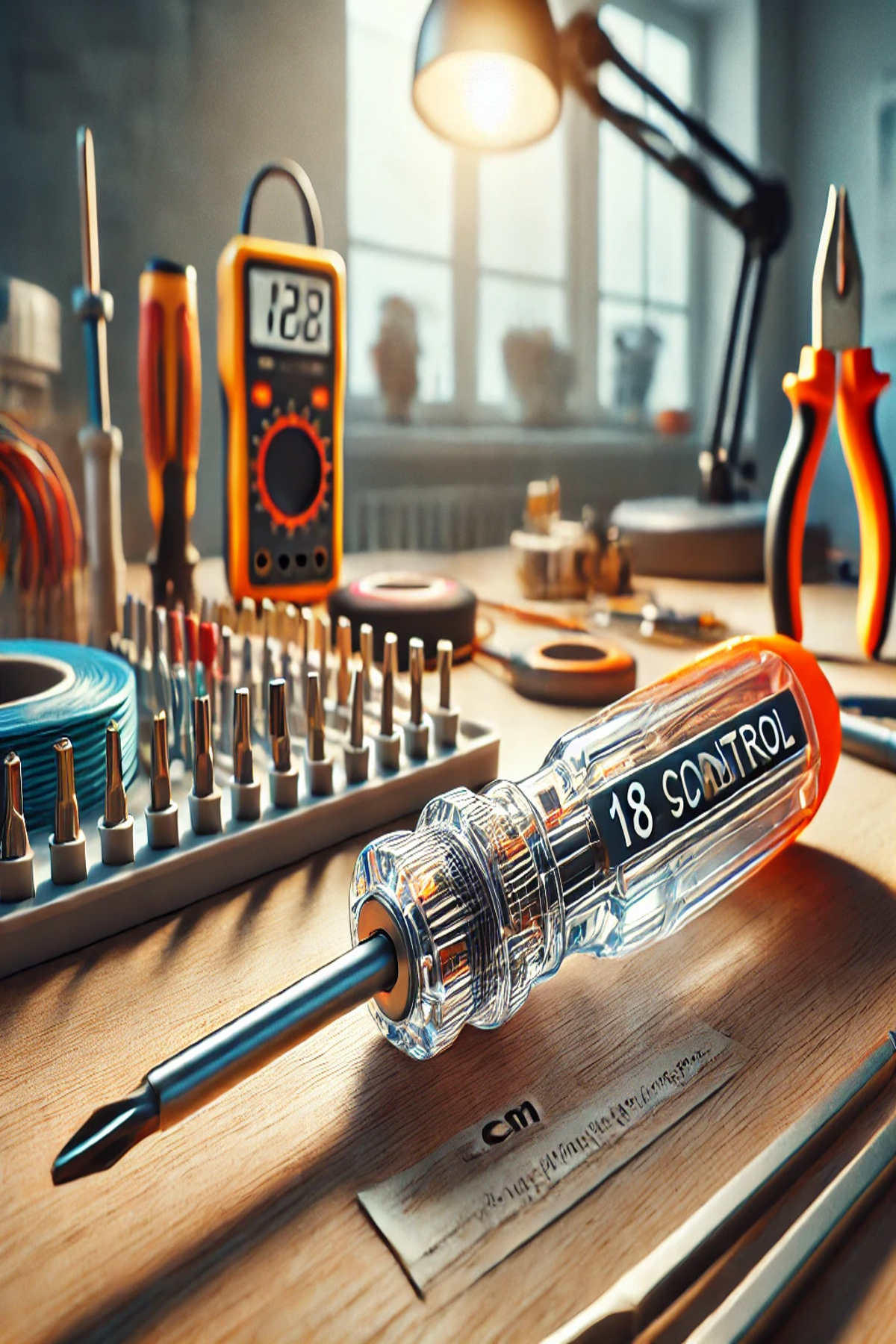 18 Cm Kontrol Kalemi - Elektrik Akımı Test Cihazı