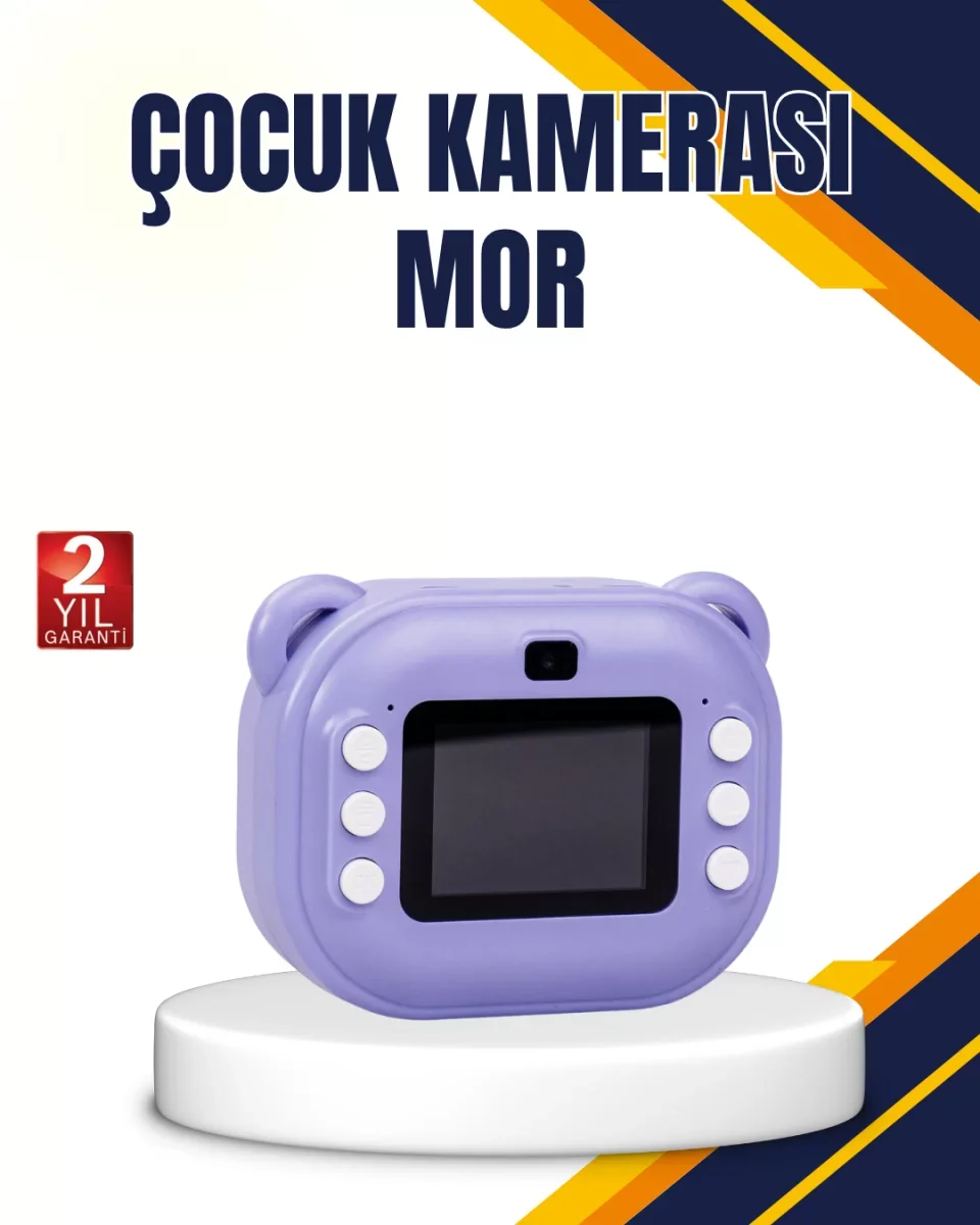 18 Efektli Şipşak Kamera – Oyunlu, Müzik Çalarlı ve Anında Baskı Özellikli - Lisinya