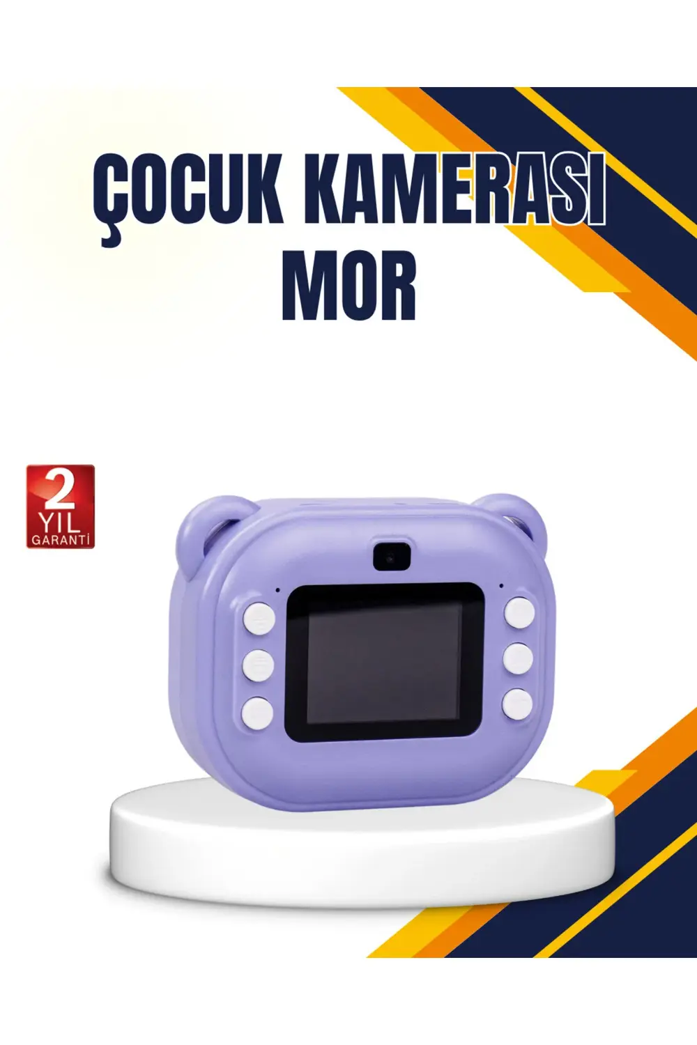 18 Efektli Şipşak Kamera – Oyunlu, Müzik Çalarlı ve Anında Baskı