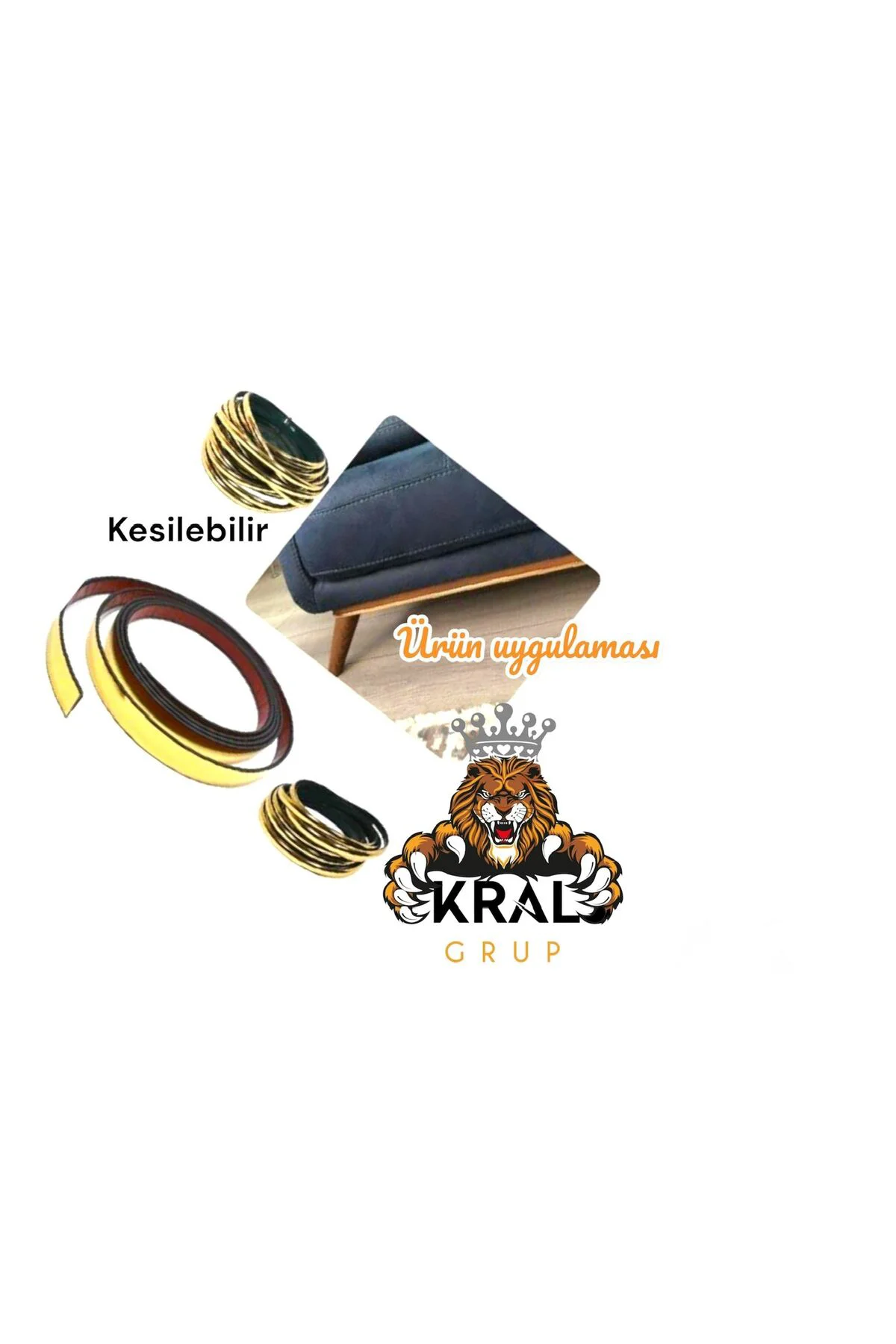 18 Mm 3d Dekoratif Altın Şerit Çıta 5 Metre Fiyatıdır
