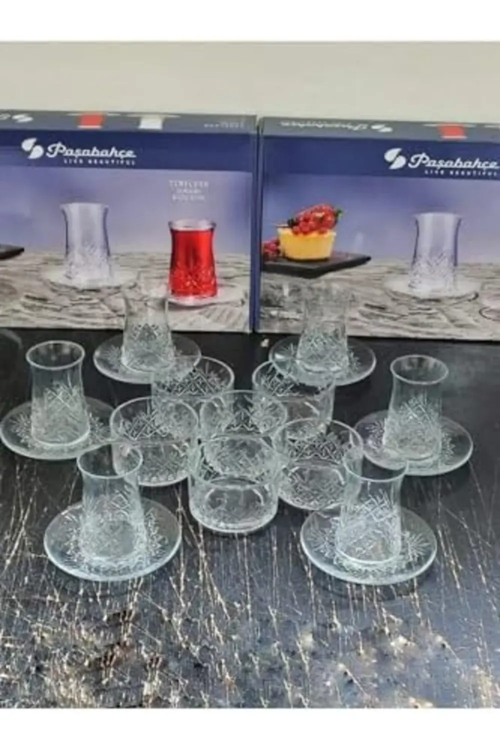 18 Parça Çay Seti Ve Çerezlik Kase 18pcsset TYB3JX6VSGKJV1PC26 11