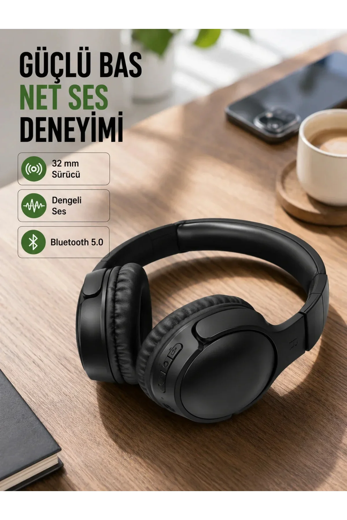 18 Saat Pil Ömürlü Bluetooth Kulaklık 18 Saat Pil Ömürlü Bluetooth Kulaklık