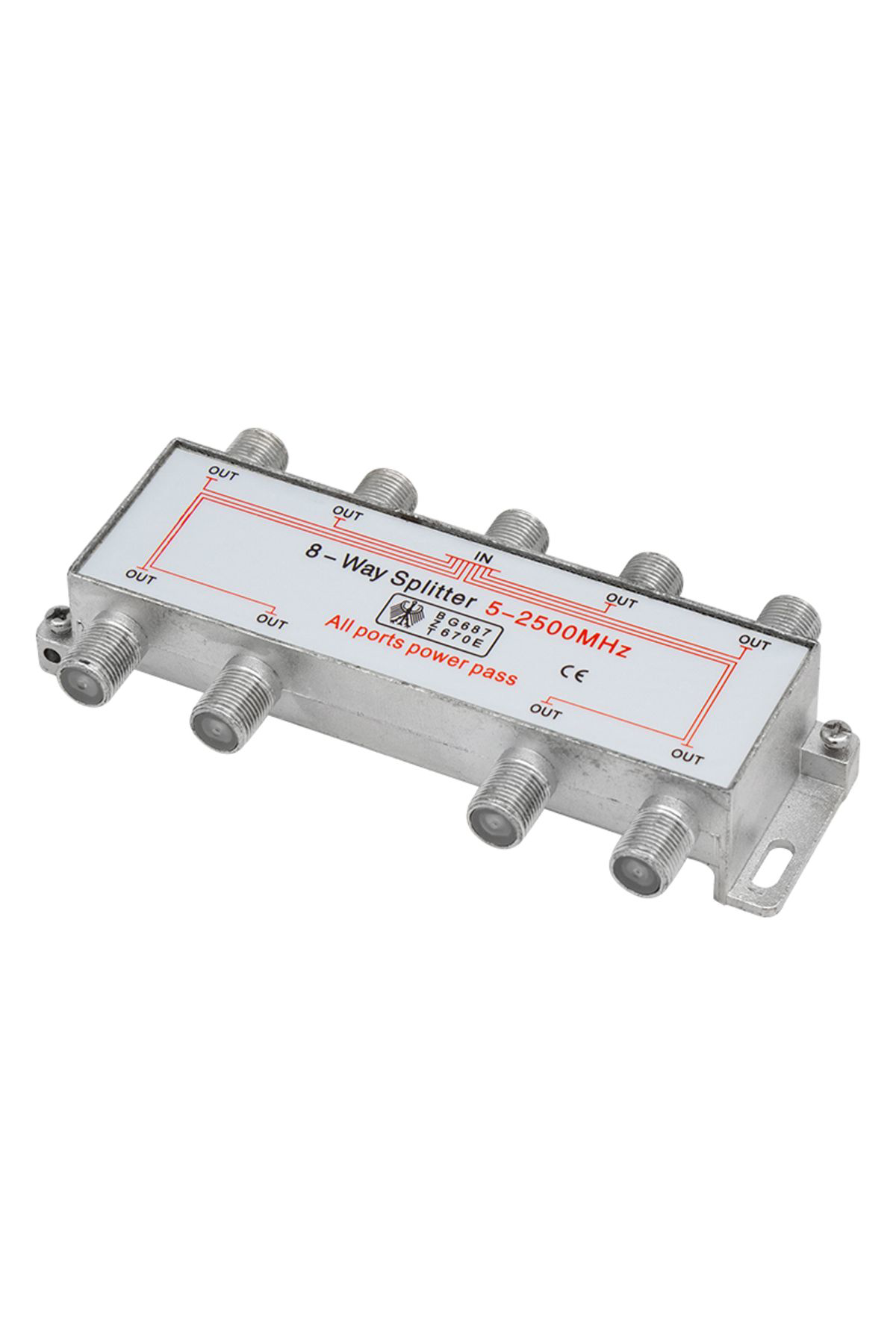 Ok Aksesuar 1/8 Splitter 5-2500 Mhz Mag  Go50602306100