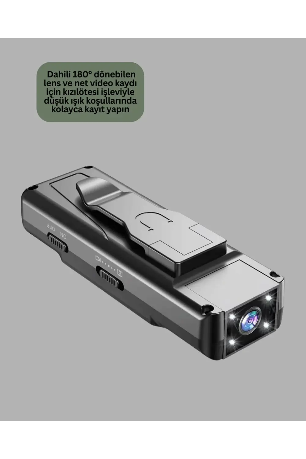180° Dönebilen Lensli 1080P Mini Kamera