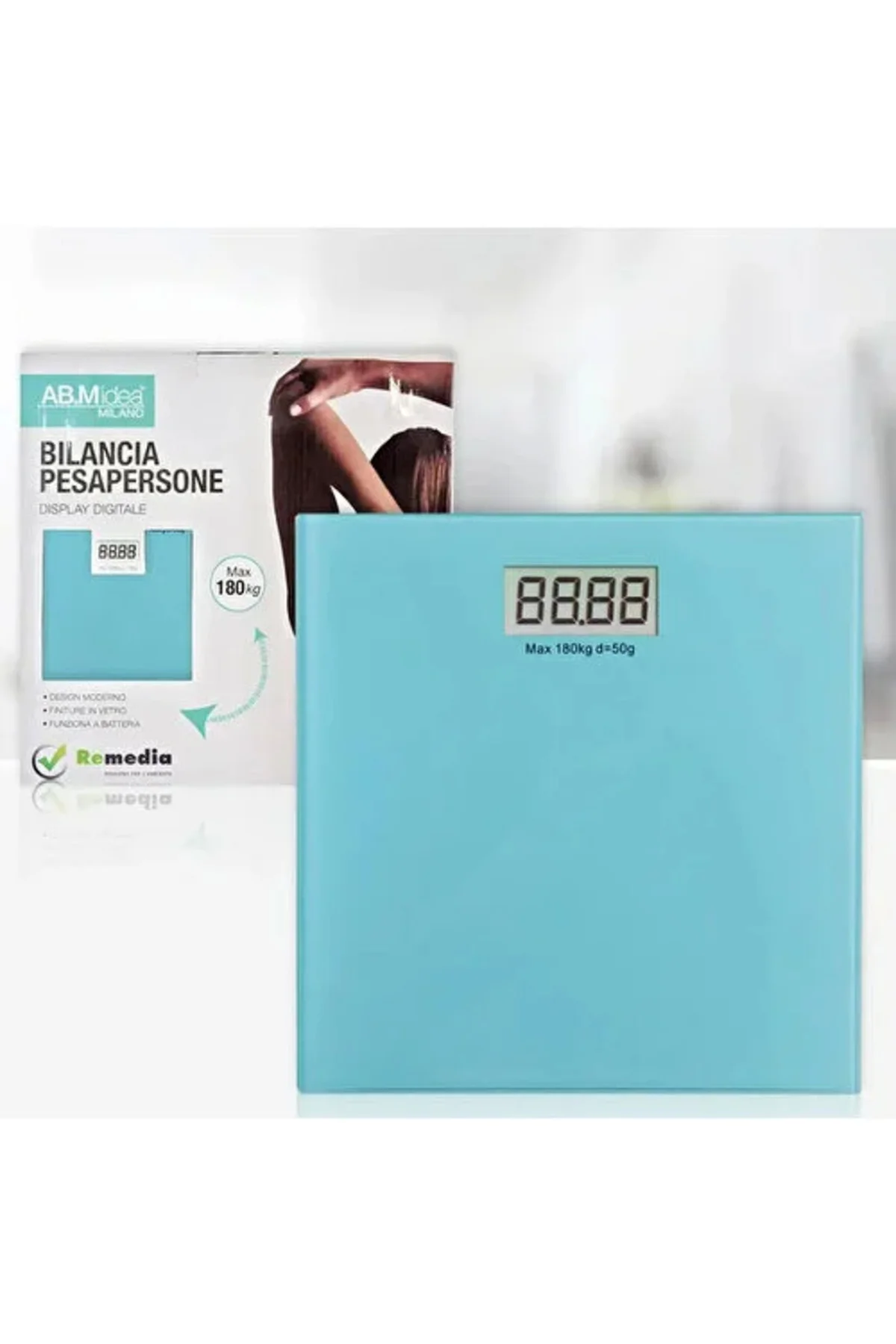 180 Kg Kapasiteli Banyo Baskülü Tartısı ve Hassas Ölçüm ( Lisinya