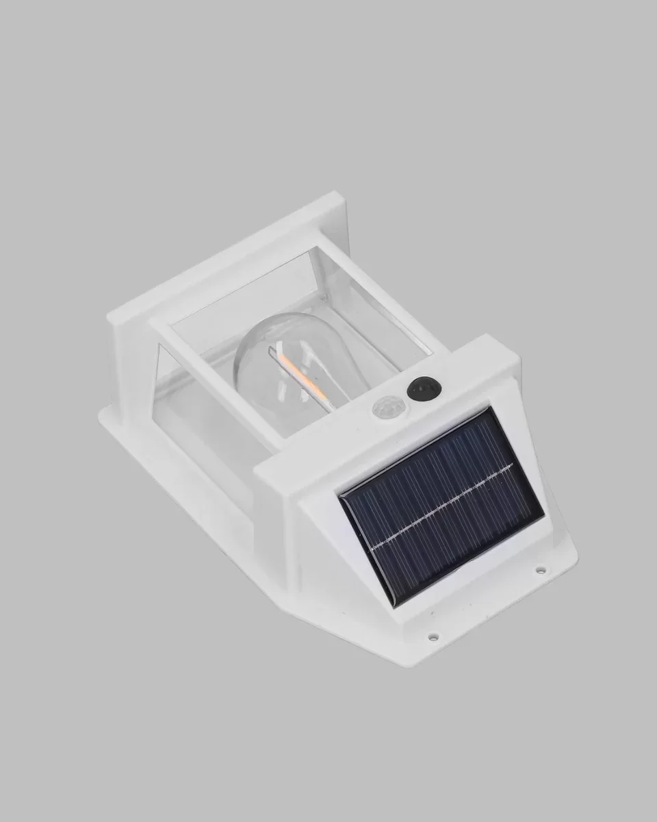1800 mAh Pilli Solar Duvar Aydınlatma - Yeni Nesil Hareket Sensörlü Güvenlik Işığı