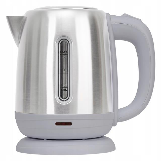 1800W 1.8 Litre Lüks Çelik Su Isıtıcı Kettle İnox CRW-7211 (4741