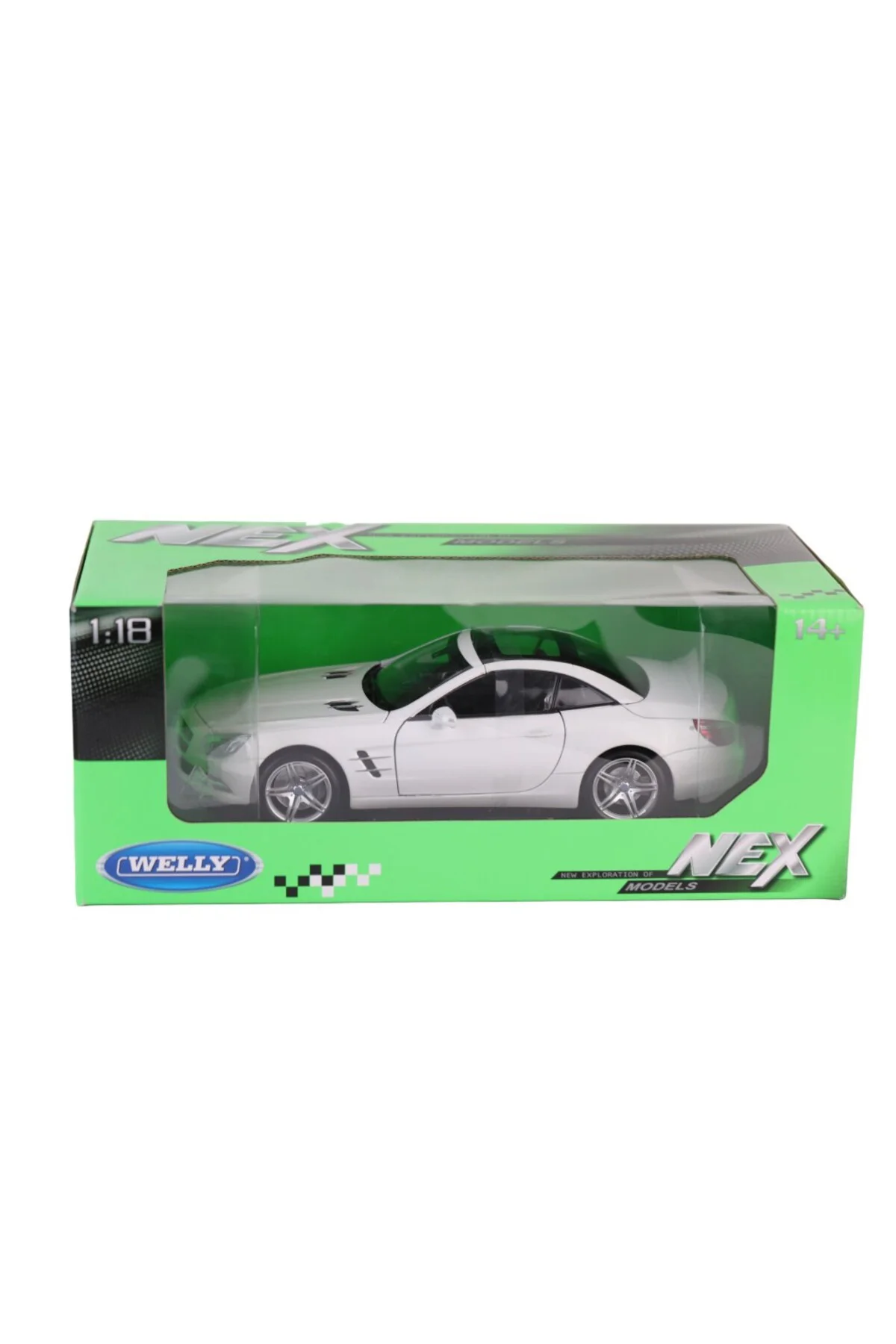 18046 WELLY 1 18 MERCEDES BENZ SL500 HARD