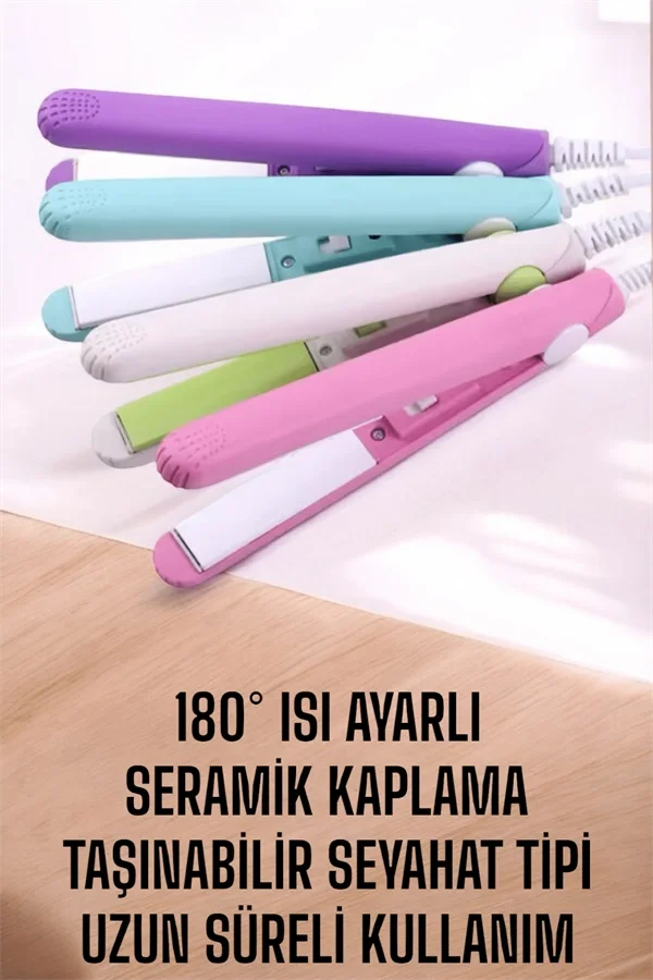 180°C Isı ve Uzun Süre Kalıcı Düzlük Sağlayan Mini Saç Düzleştirici Fiyatı, Yorumları ve Özellikleri