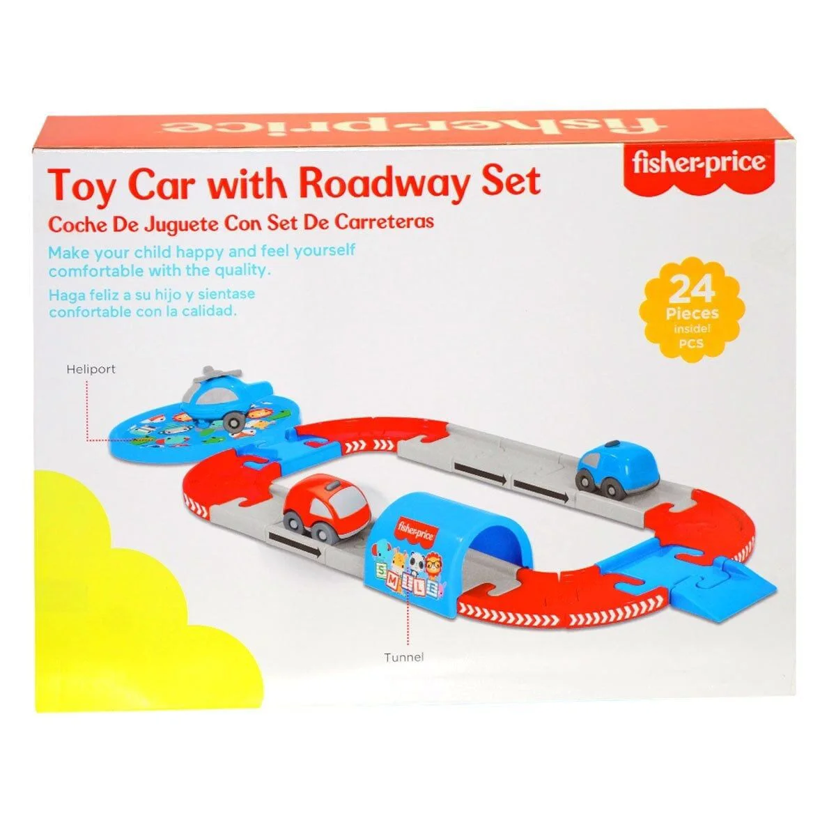 1817 FISHER-PRICE TONTON YOL SET 24 PARÇA