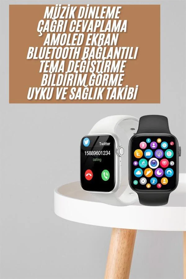 1.83 İnç Akıllı Saat: Android & IOS Uyumlu GPS, Sağlık Takibi ve Spor Modları