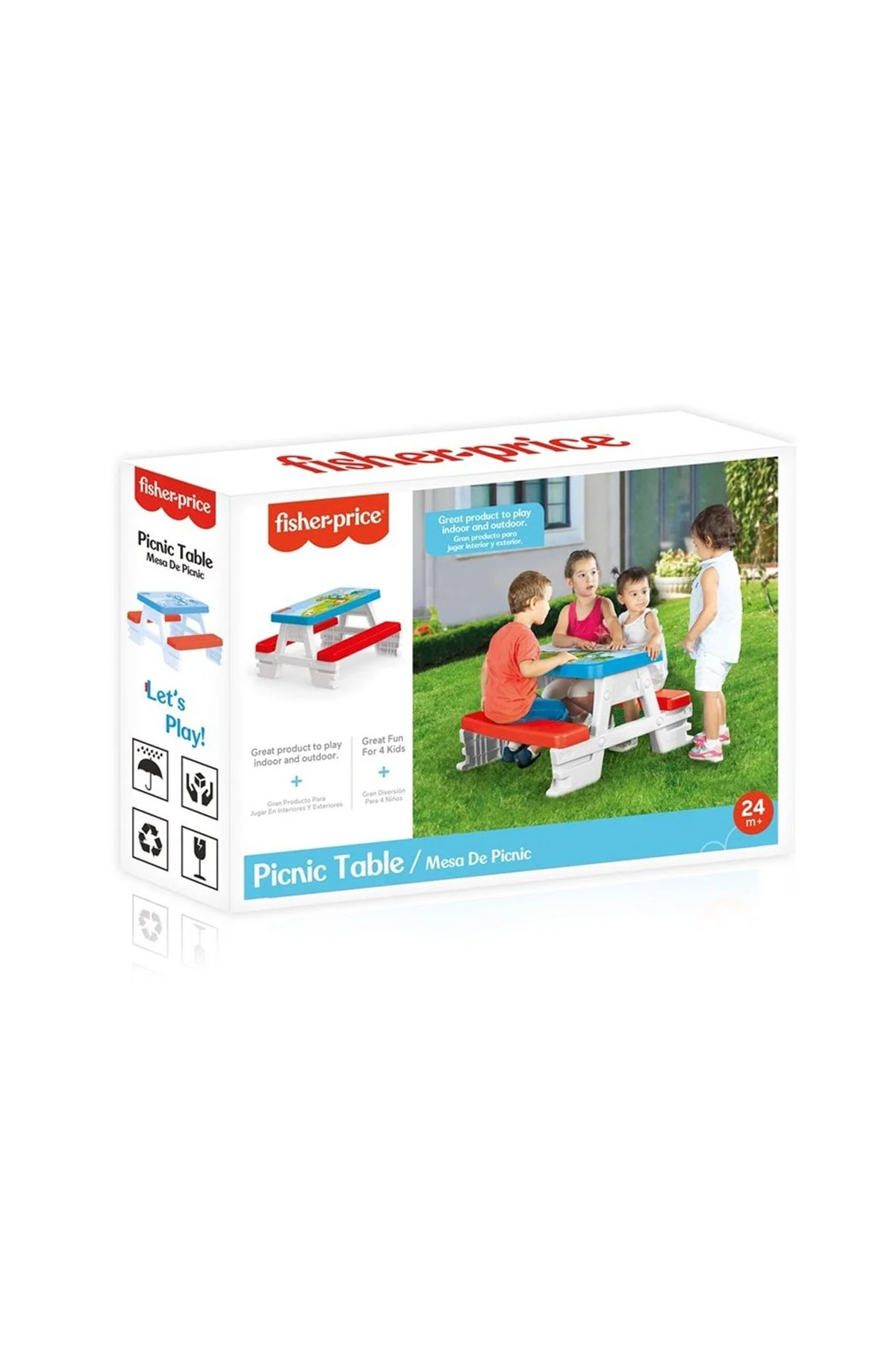 1838 Fisher - Price Oyuncak Piknik Masası 1838 Fisher - Price Oyuncak Piknik Masası