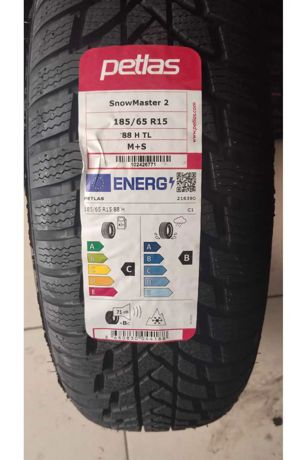 185/65 R15 TL 88H SNOWMASTER 2 KIŞ LASTİĞİ 2025 ÜRETİM