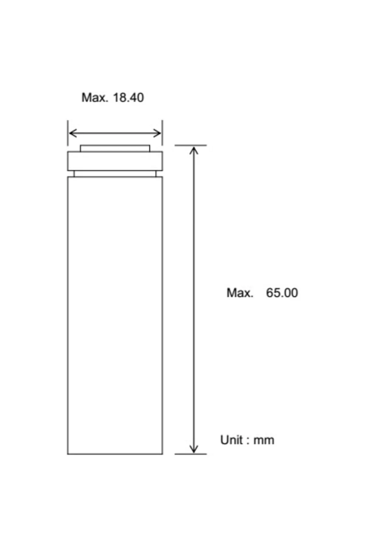18650 3.7V (Volt) 2000 MaH(Amper) 5C Lityum Şarj edilebilir 10 Ad