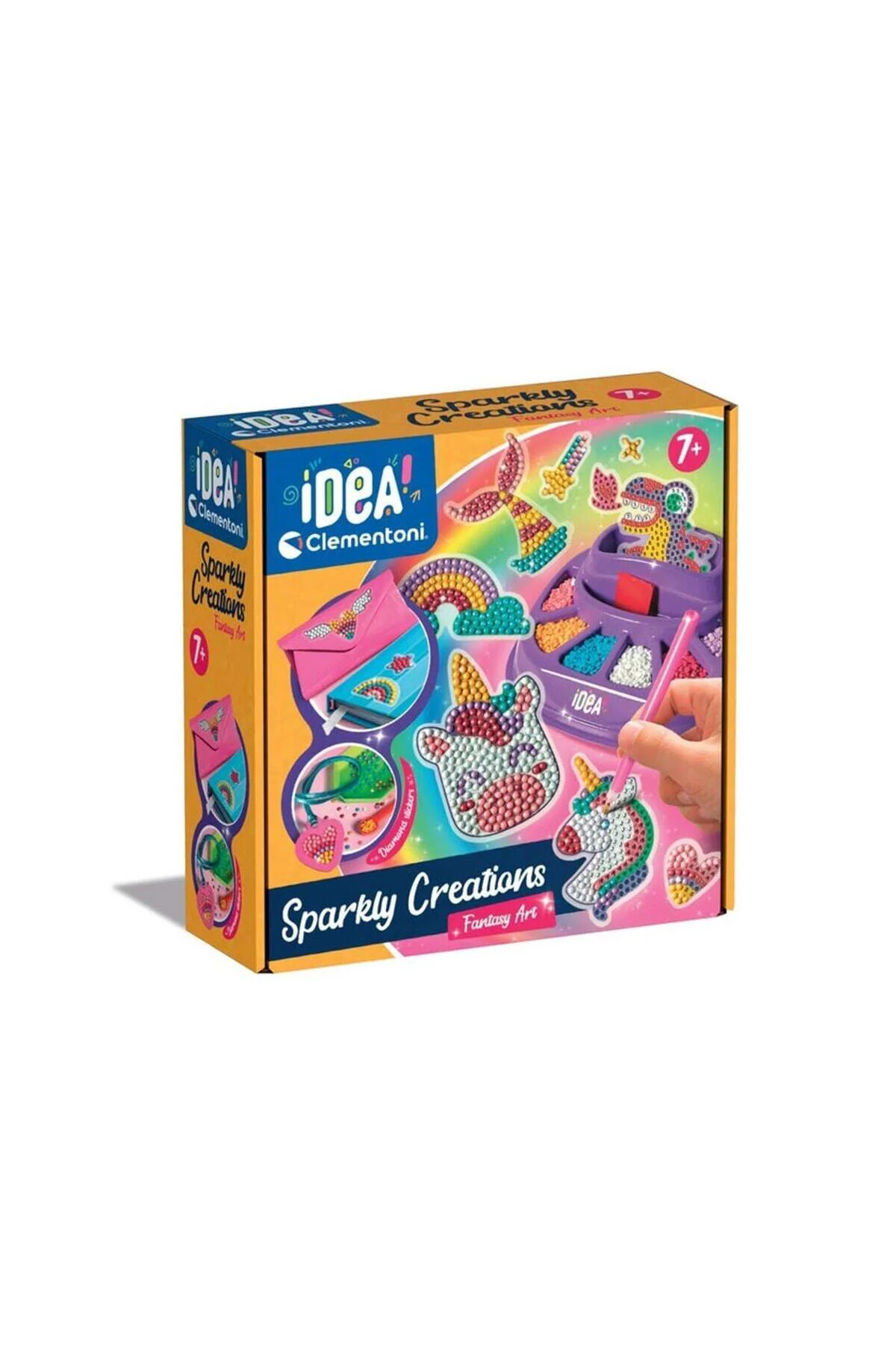18746 Idea Clemetoni- Işıltılı Tasarım Seti- Fantastik Sanat