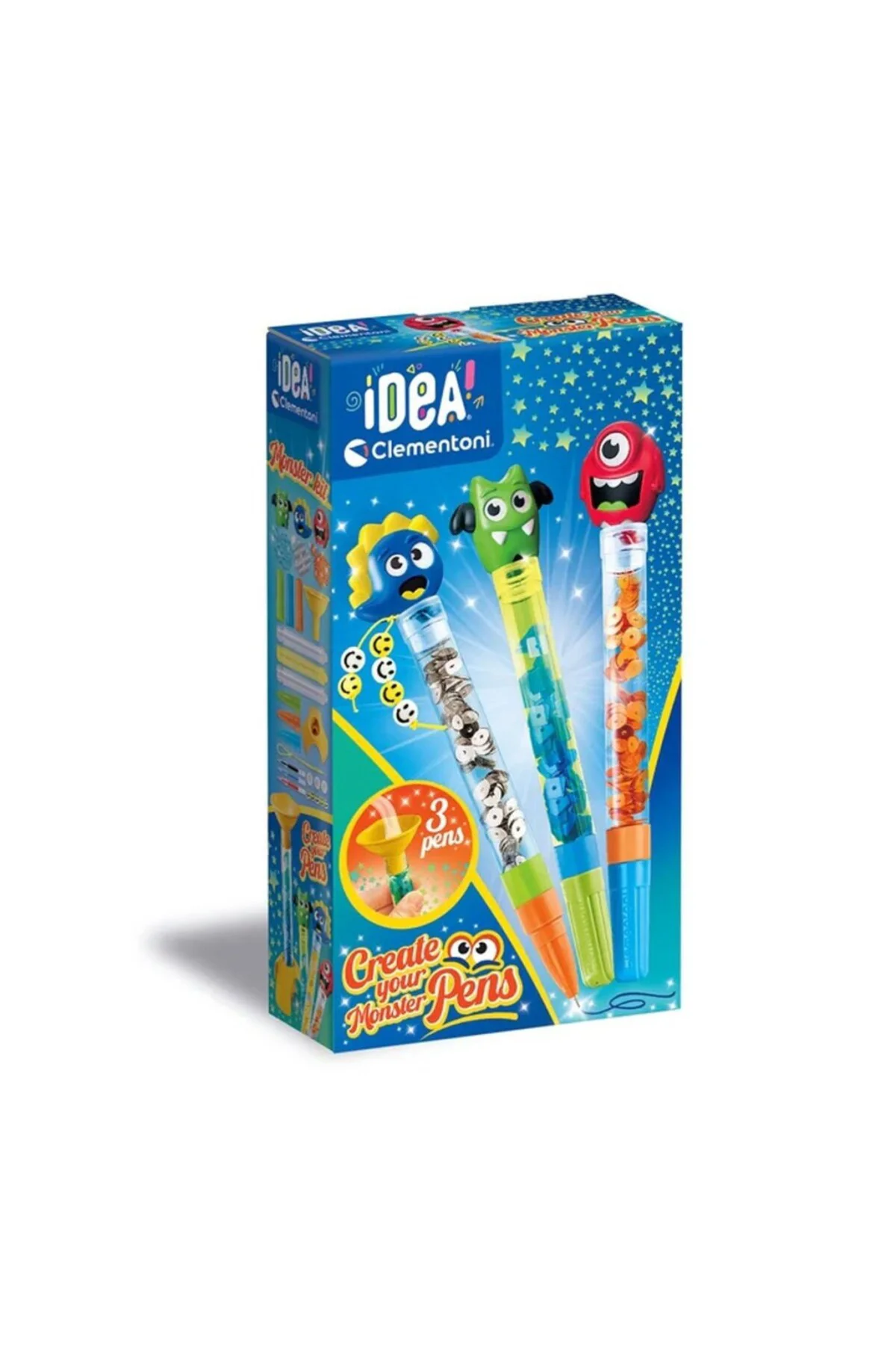 18828 Idea Clemetoni - Mini Kalem Laboratuvarı - Canavarlar