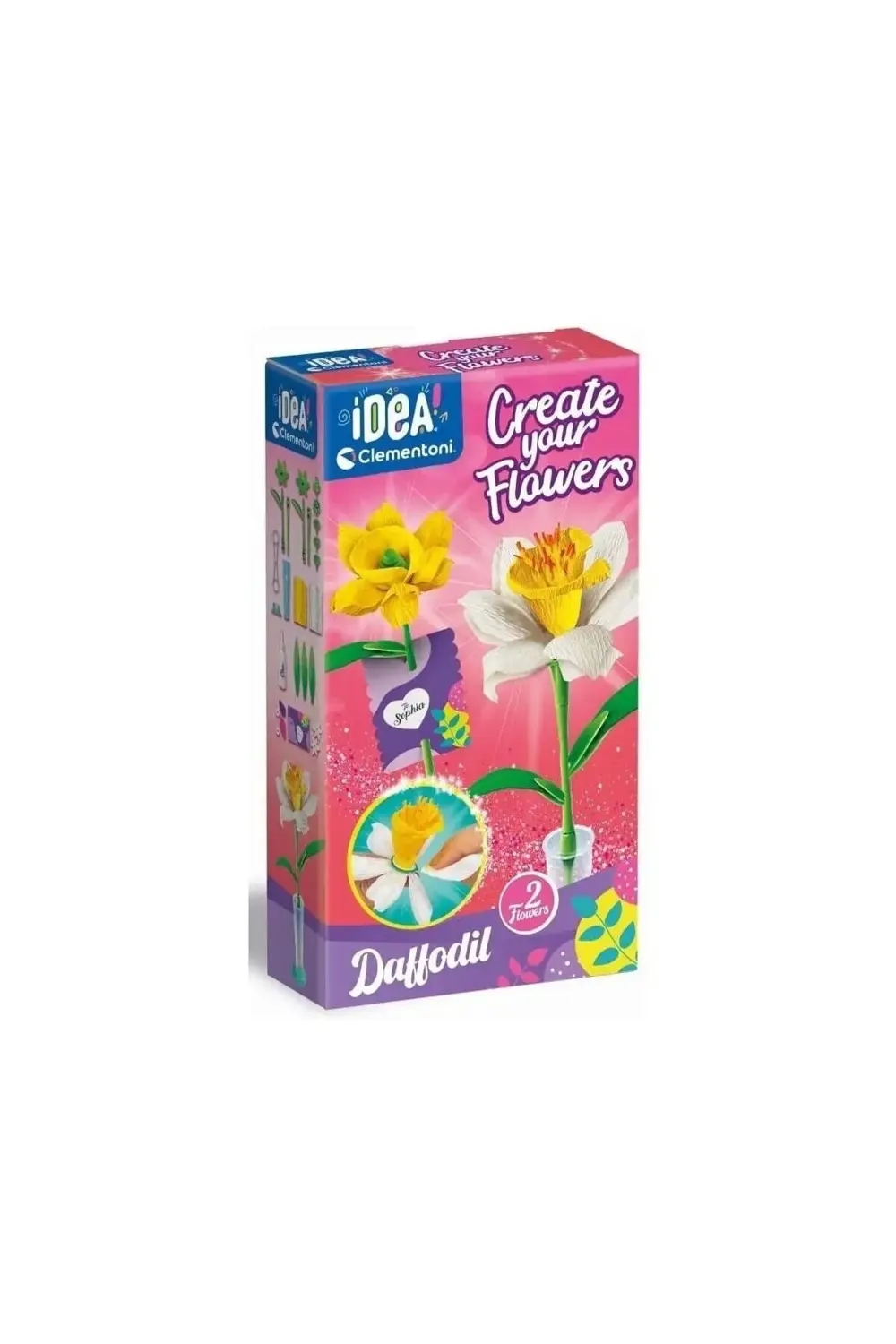 18876 Idea Clemetoni - Çiçek Tasarıım Seti - Nergis