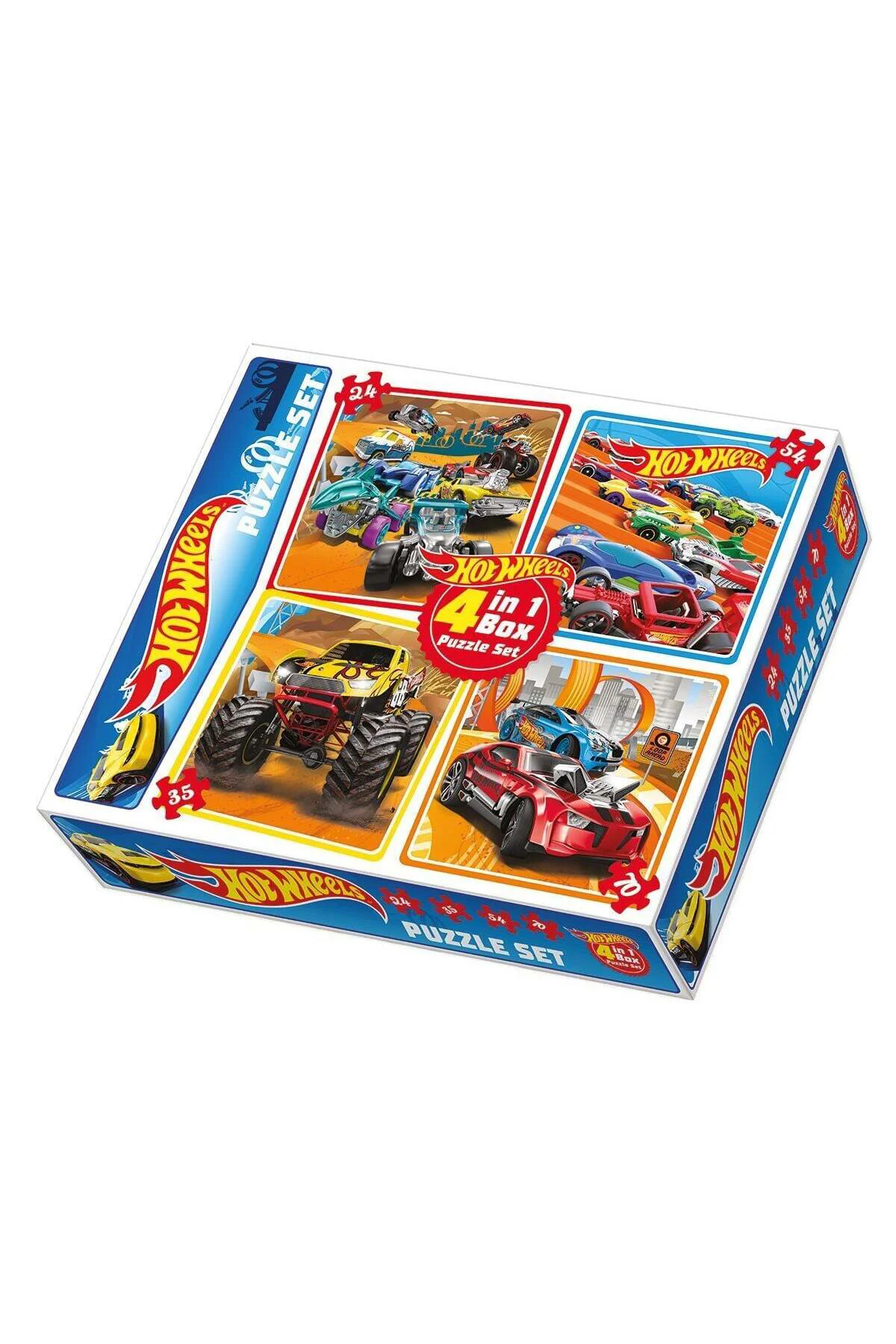 1895 Hotwheels 4In Puzzle