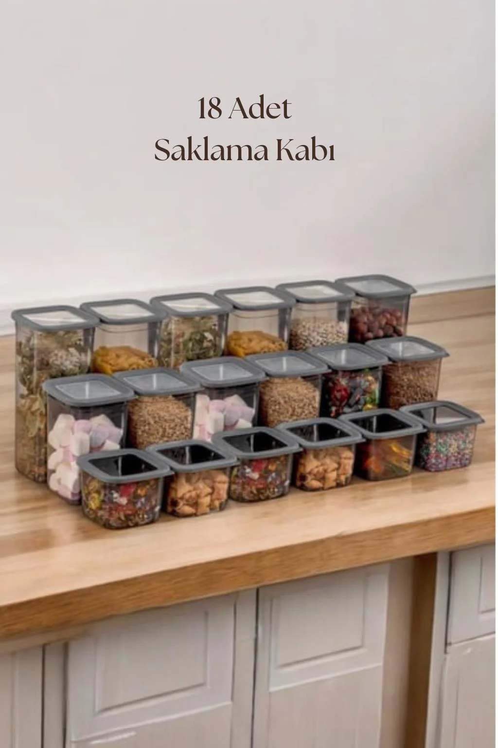 18'li 3 Boy Kavanoz Seti & Saklama Kabı & Erzak Kabı 6x650/1300/1900 Ml (40 Lı Etiket Hediyeli) 18'li 3 Boy Kavanoz Seti & Saklama Kabı & Erzak Kabı 6x650/1300/1900 Ml (40 Lı Etiket Hediyeli)