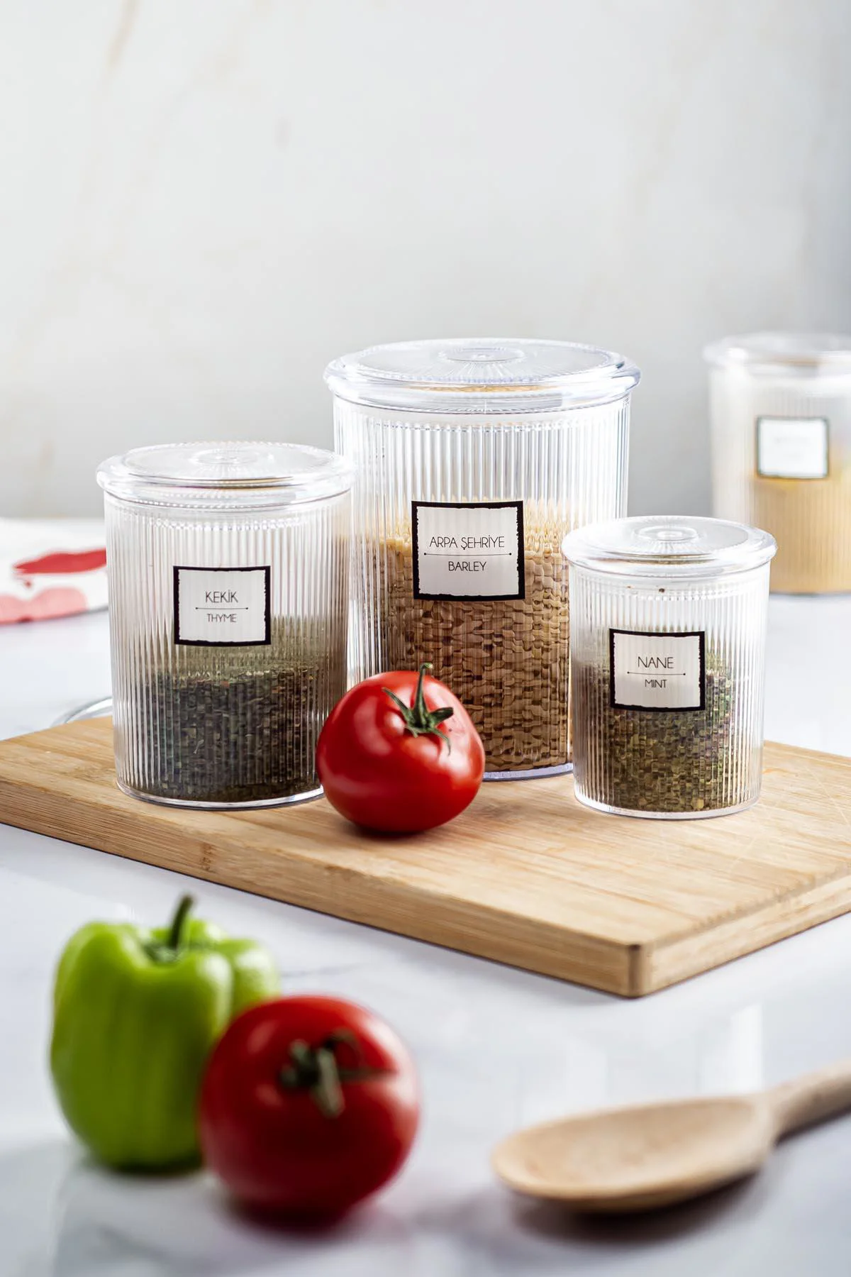 18'li Barok Yuvarlak 3 Boy Kavanoz Seti & Saklama Kabı & Erzak Kabı (6*2000 ML, 6*1000 ML ,6*500 ML) 18'li Barok Yuvarlak 3 Boy Kavanoz Seti & Saklama Kabı & Erzak Kabı (6*2000 ML, 6*1000 ML ,6*500 ML)