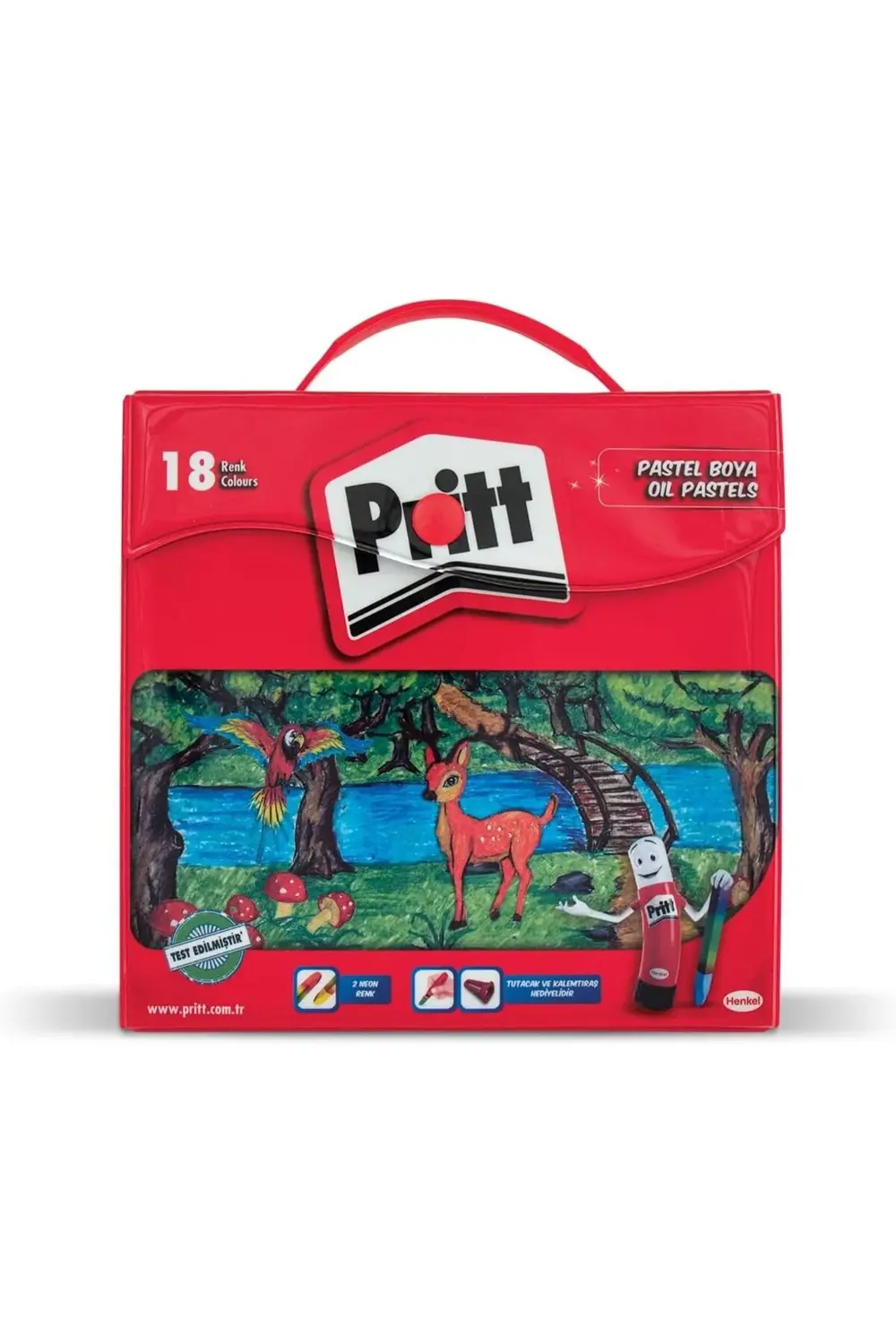 18’li Pastel Boya - Çantalı Ambalaj 1178227