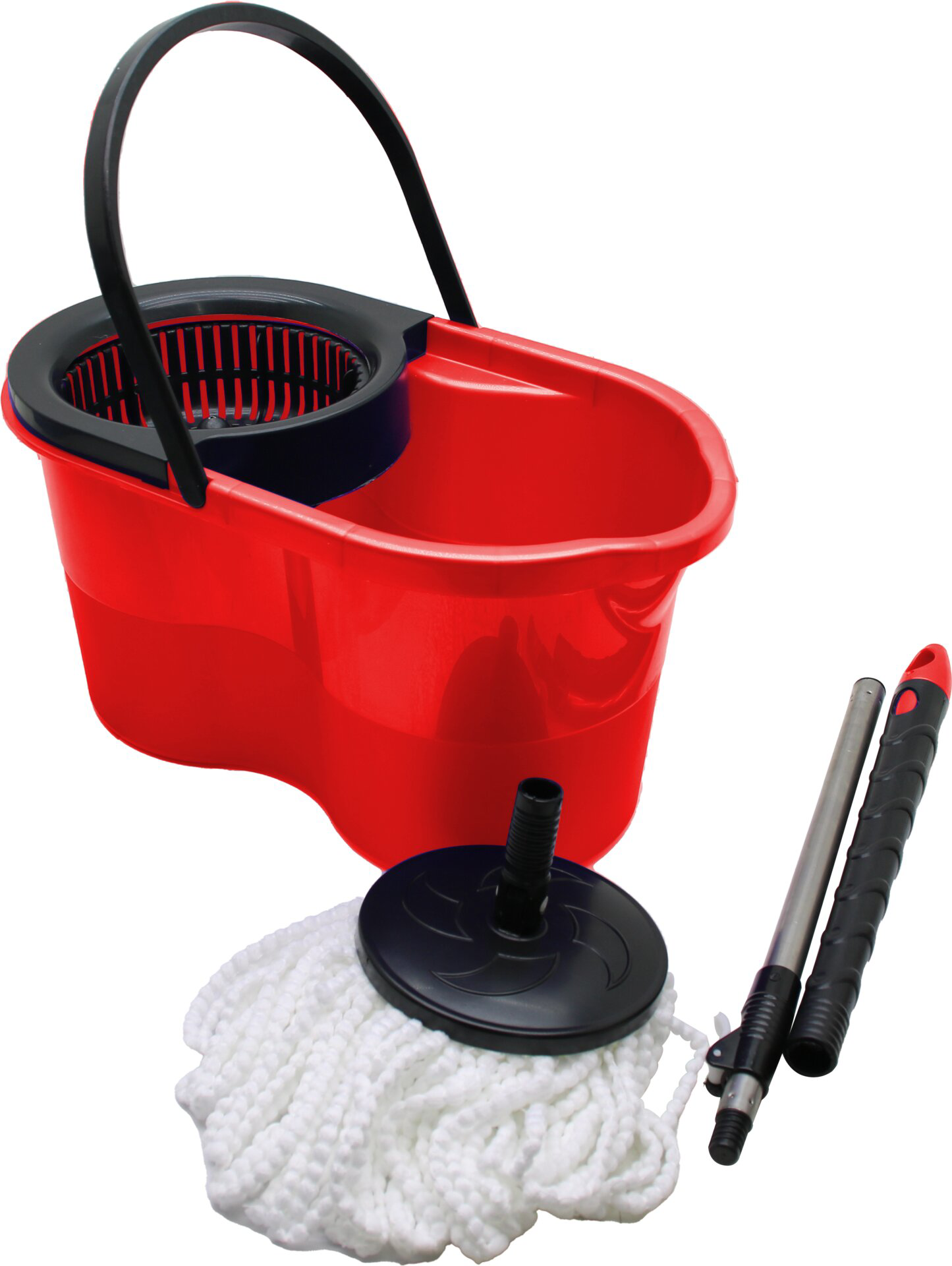 18LT---KUTULU---OTOMATİK DÖNERLİ KOVA MOP TEMİZLİK SETİ (4741)