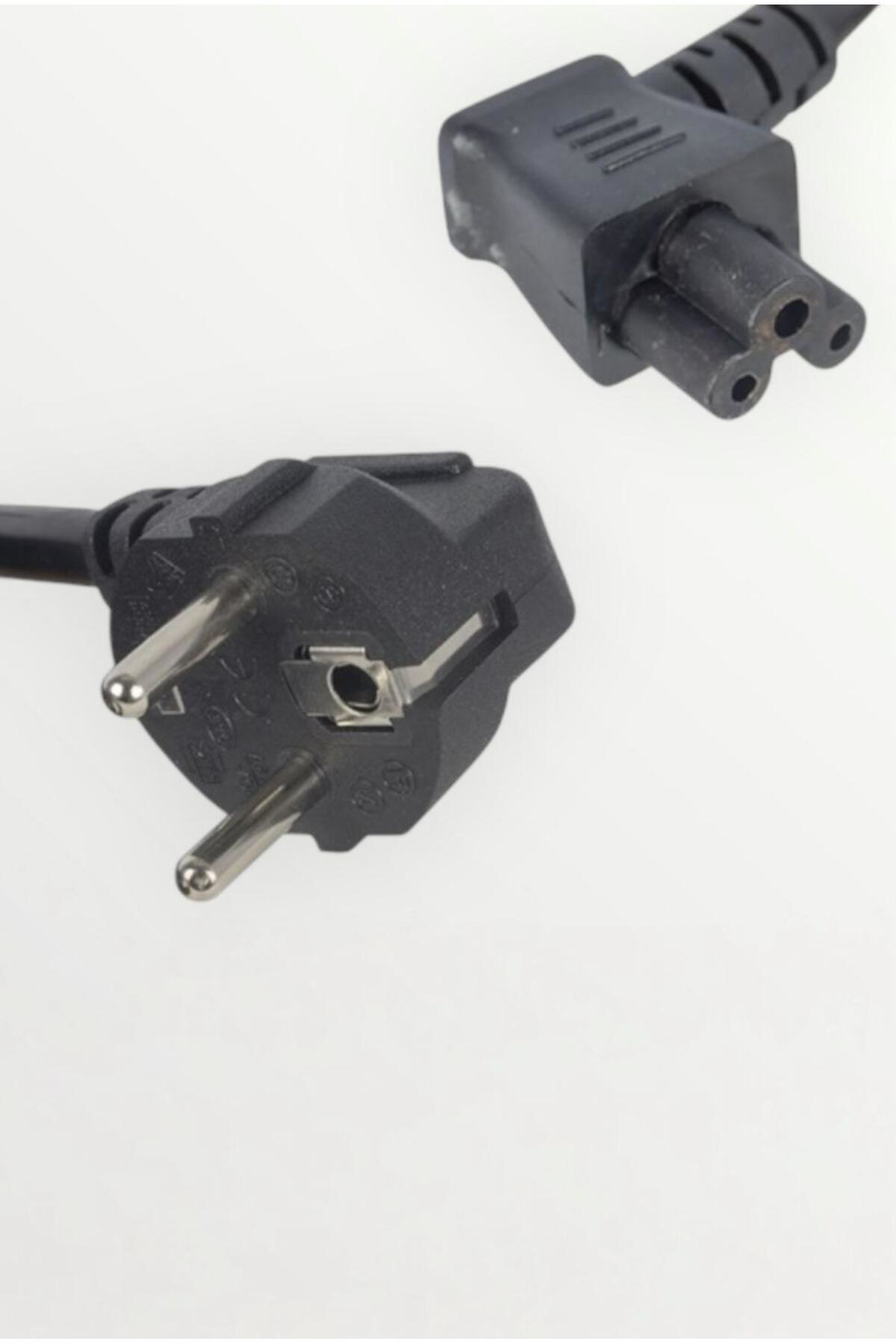 1.8m 3x0.75 mm L Tip 90° Yonca Power Kablo – C5 Güç Kablosu