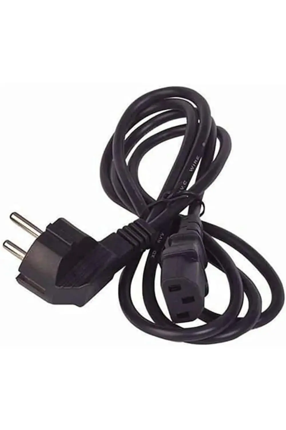 1.8m C7 Lüks Power Kablosu – 3x1 mm Bilgisayar Güç Kablosu