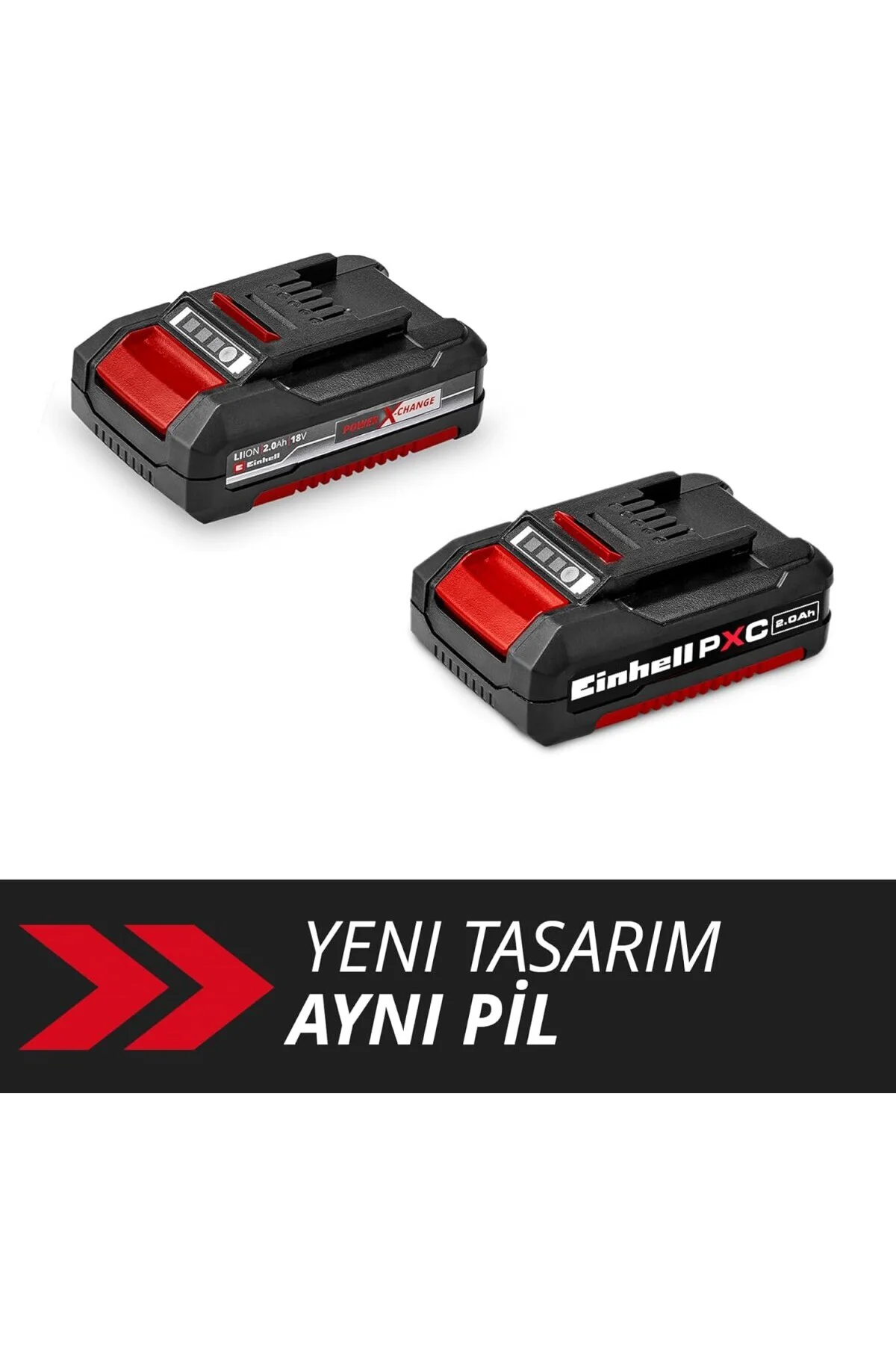18V 2,0 Ah Power X-Change Akü (Li-Ion Akü, 18 V, 2.0 Ah, Tüm Powe