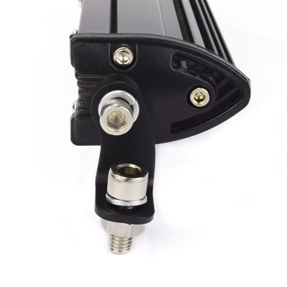 18W 17cm Düz Tek Sıra Üniversal Delici Sis Lambası Led Bar