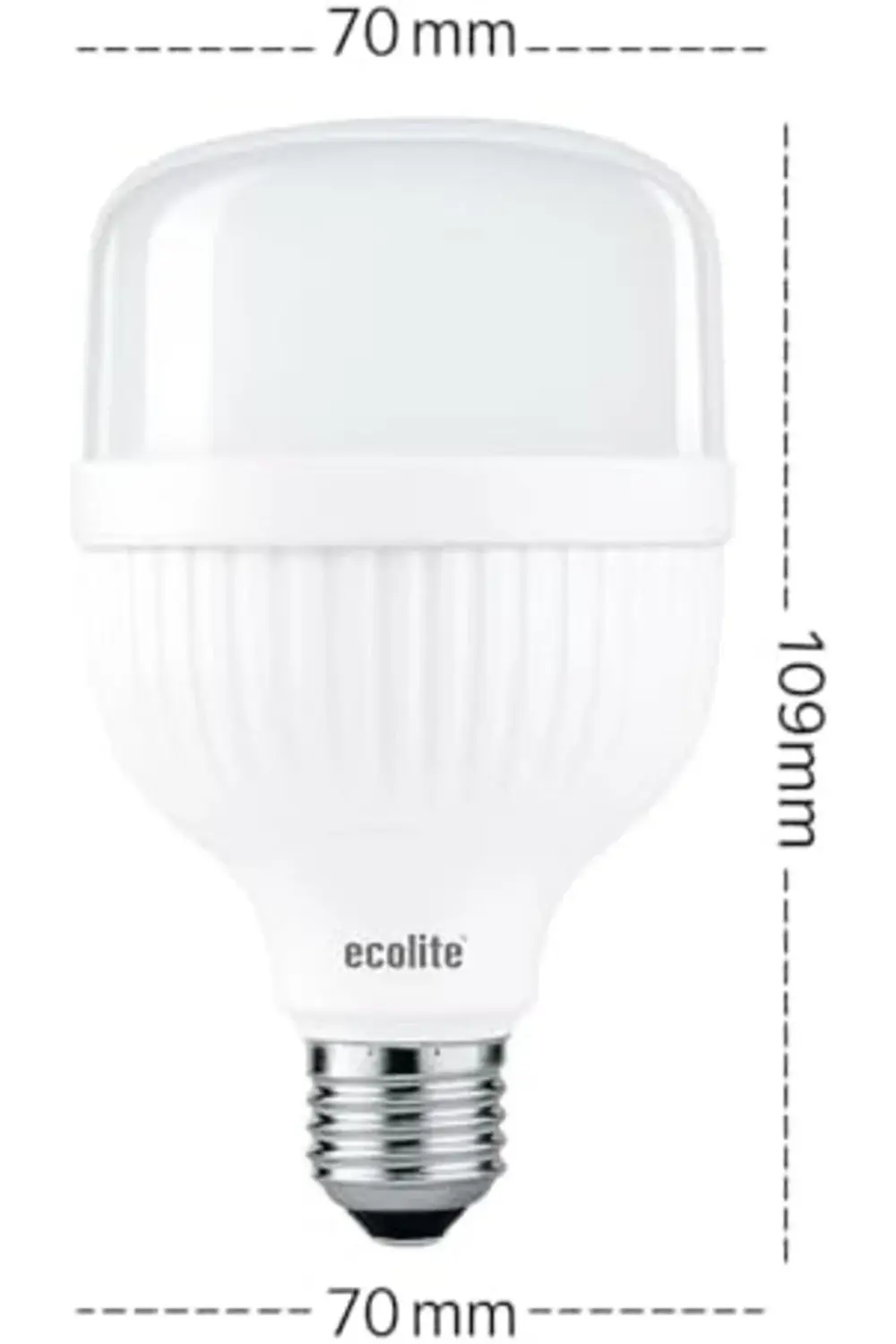 18W LED Ampul, 3000K Sarı Işık, 1600 Lümen, 104W Eşdeğer, E27 Duy