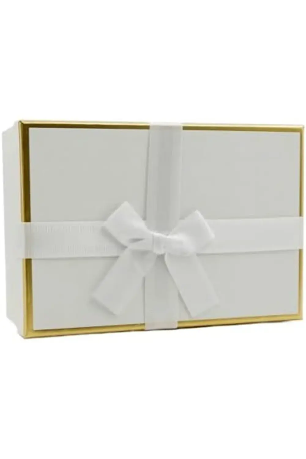 18x12 Beyaz Renk Şık Premium Hediye Kutusu – M3 1174074