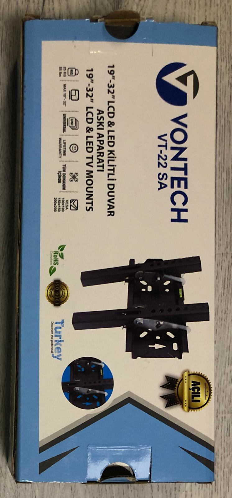 Herz 19-32 İnç Kilitli Açılı Led Aparatı