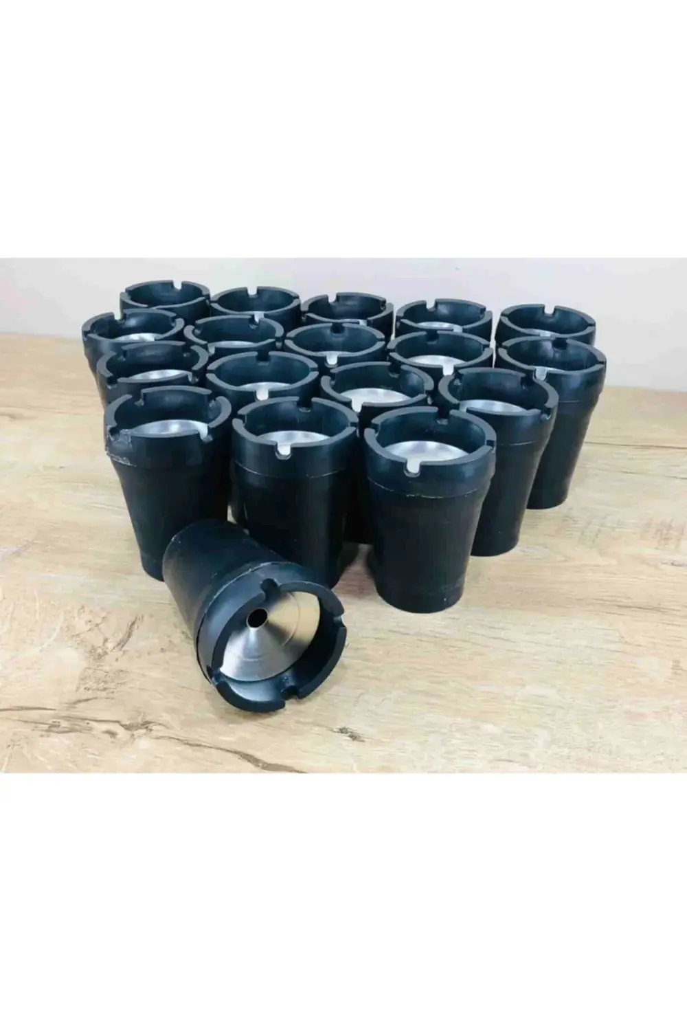 19 Adet Özel Metal Hazneli Kapak Yanmaz Plastik Koku Duman Yapmay