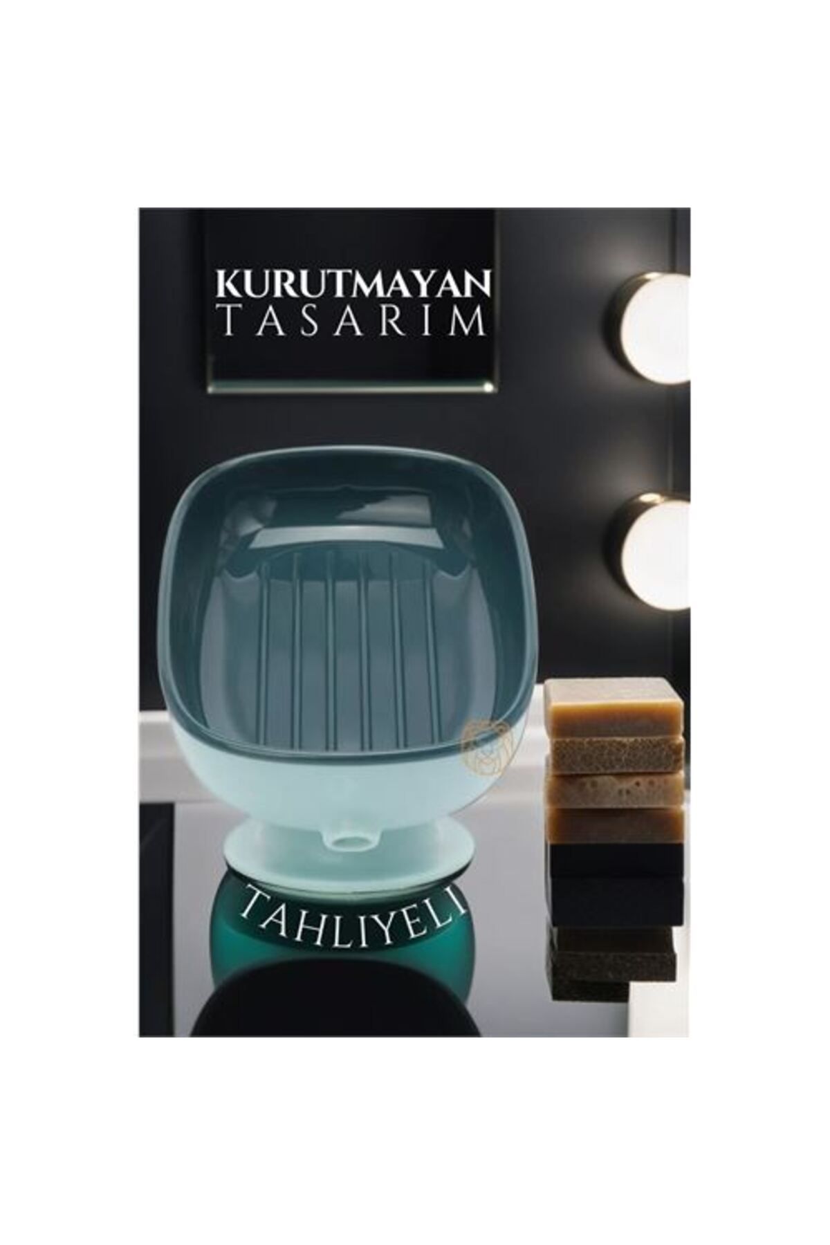 Modacar 19 Vantuzlu Tahliyeli Sabunluk Kurutmayan Tasarim