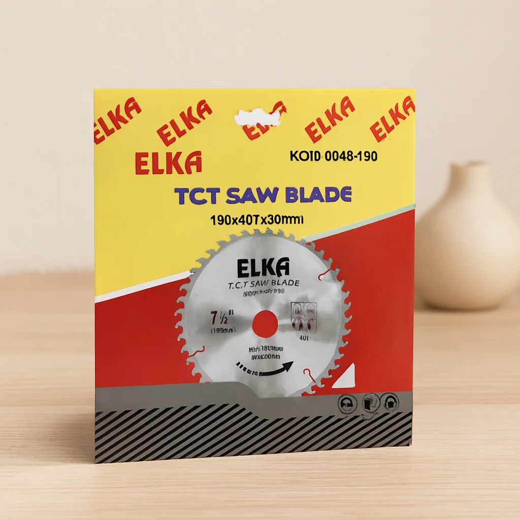 190 mm TCT Testere Bıçağı 40 Diş 30 mm Göbek Ahşap/Sunta 190 mm TCT Testere Bıçağı 40 Diş 30 mm Göbek Ahşap/Sunta