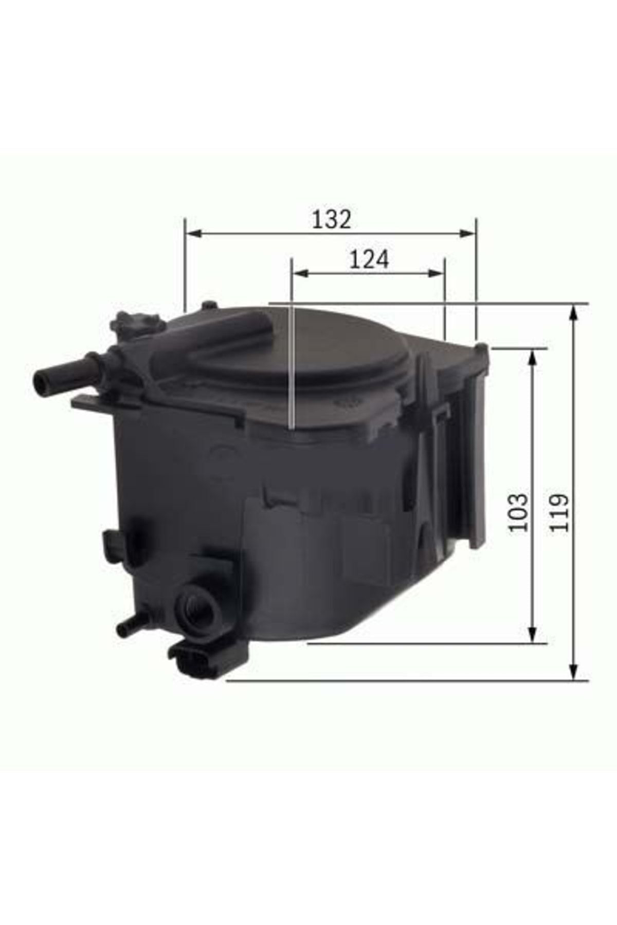 Psa 190195-Yakit Filtresi 1.6 Hdi Citroen C4 05 1901.95