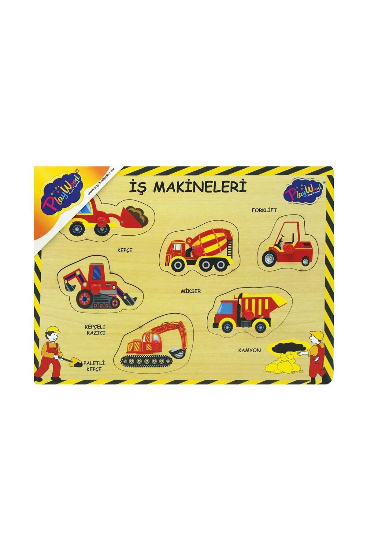 194/195-Ony Ahşap Tutmali İş Makinalari