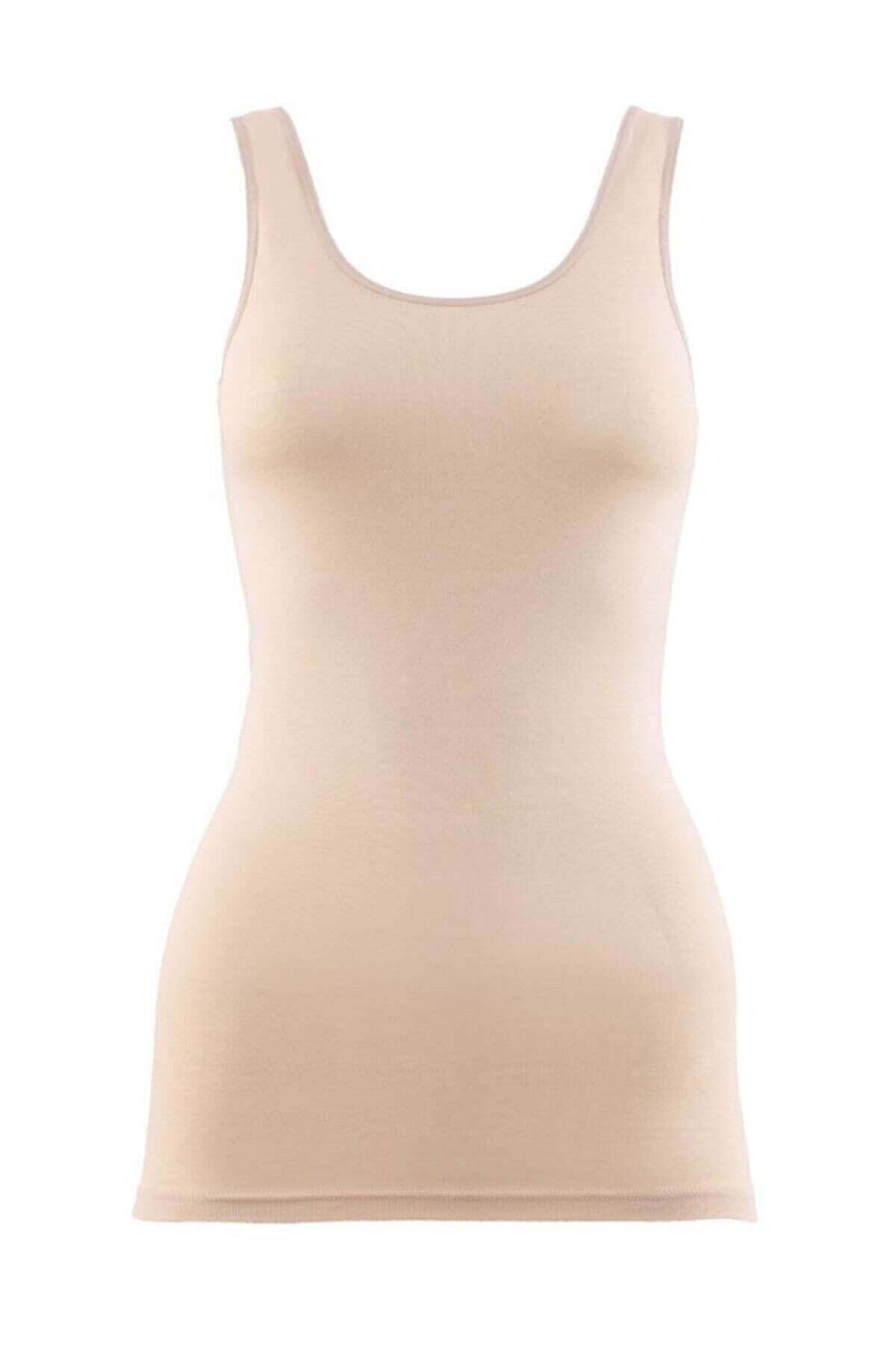 Blackspade 1950 Kadın %97 Pamuklu Kalın Askılı Atlet