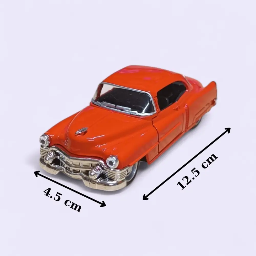 1953 Kırmızı Cadillac Serıes 62 Coupe Diecast Çek Bırak Model Ara